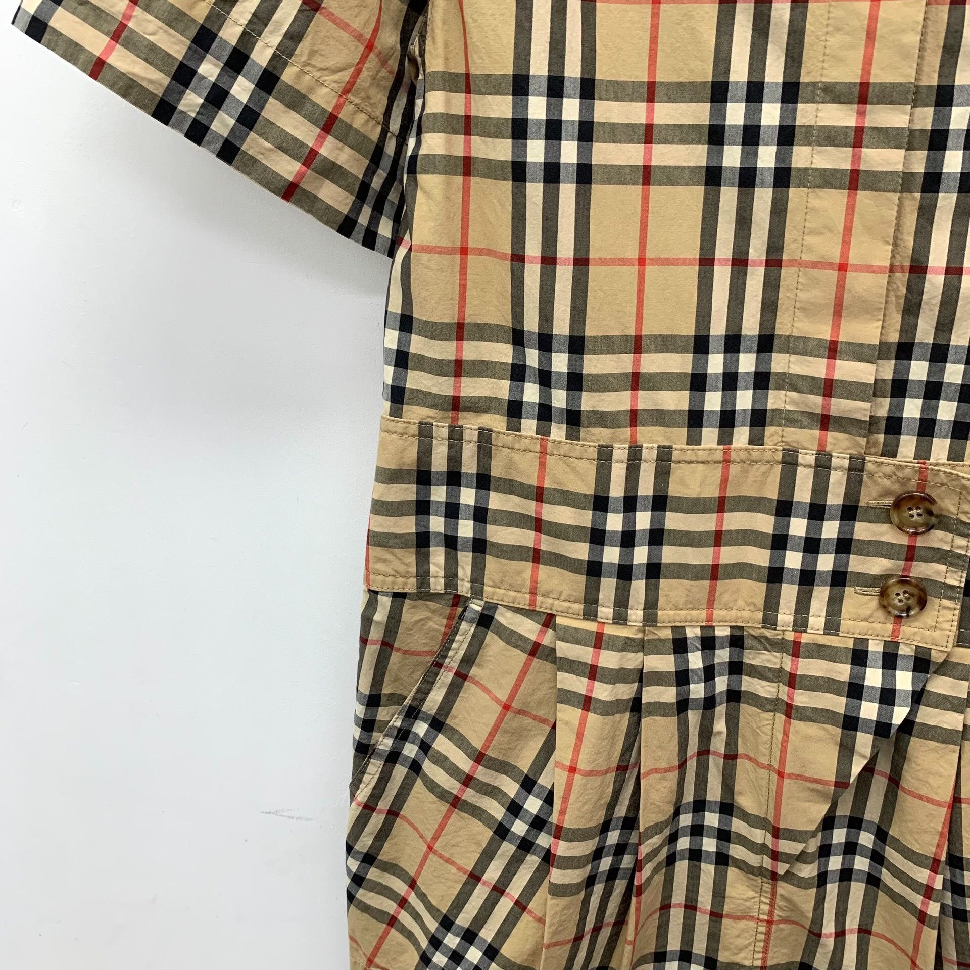 Burberry Burberry Classic Vintage Check Cotton Mini Dress IT 38 Size XS / US 0-2 / IT 36-38 - 5 Thumbnail