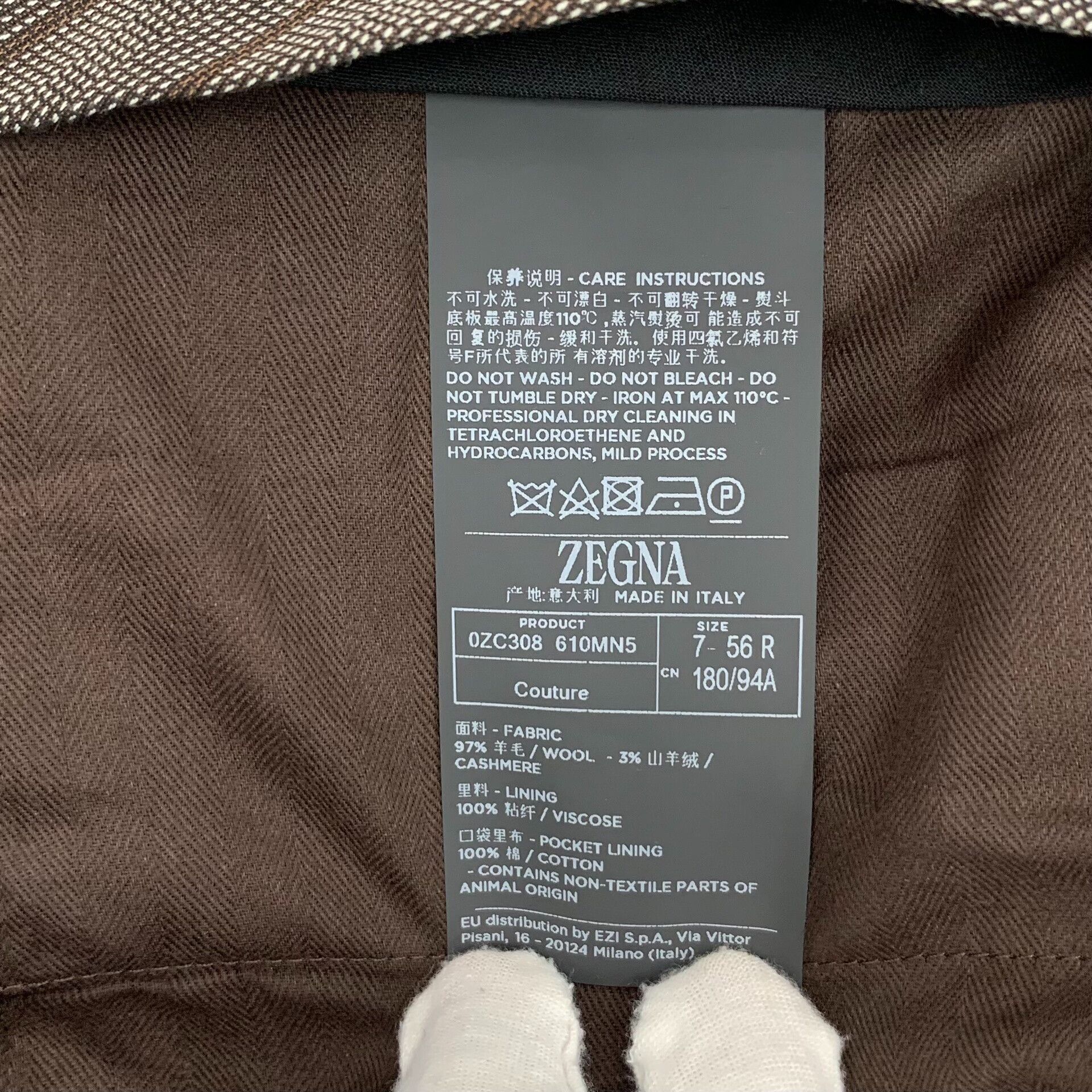Z Zegna Zegna Trofeo Cashmere Casual Pants 40 Size US 40 / EU 56 - 8 Thumbnail
