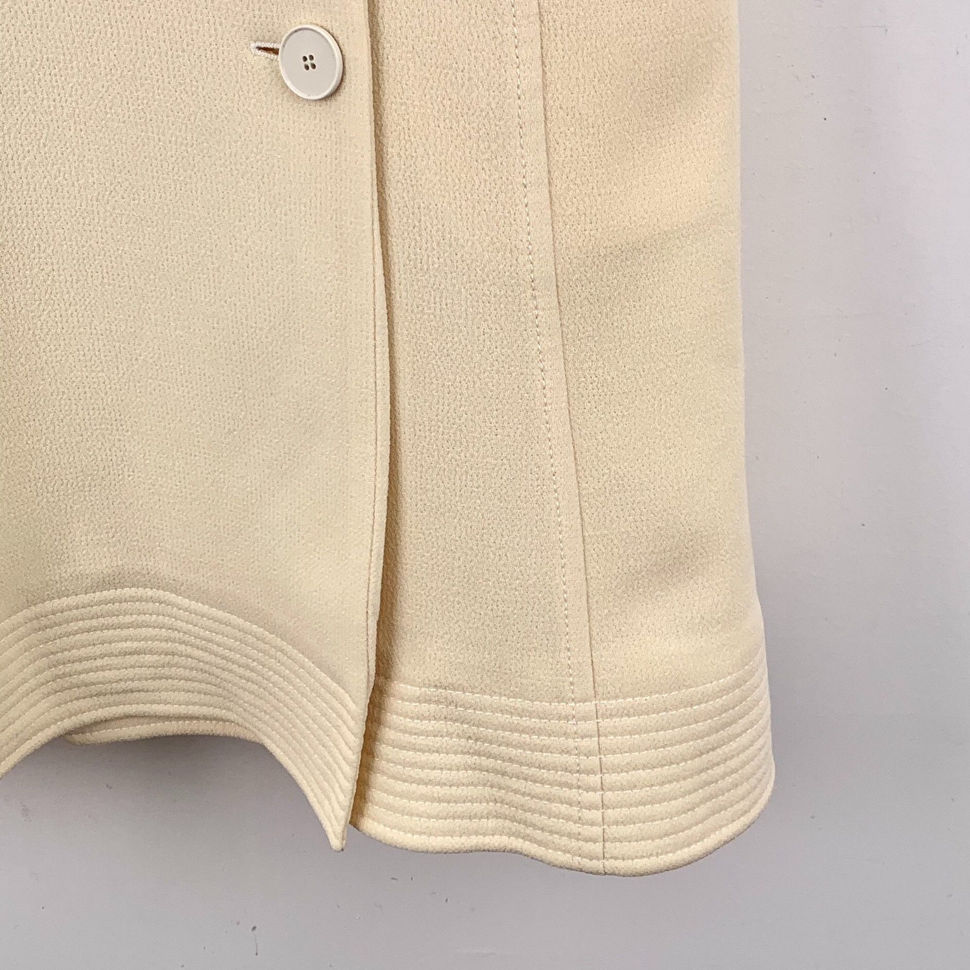 Dior Dior Beige Wool Sleeveless Mini Dress FR 38 Size S / US 4 / IT 40 - 5 Thumbnail