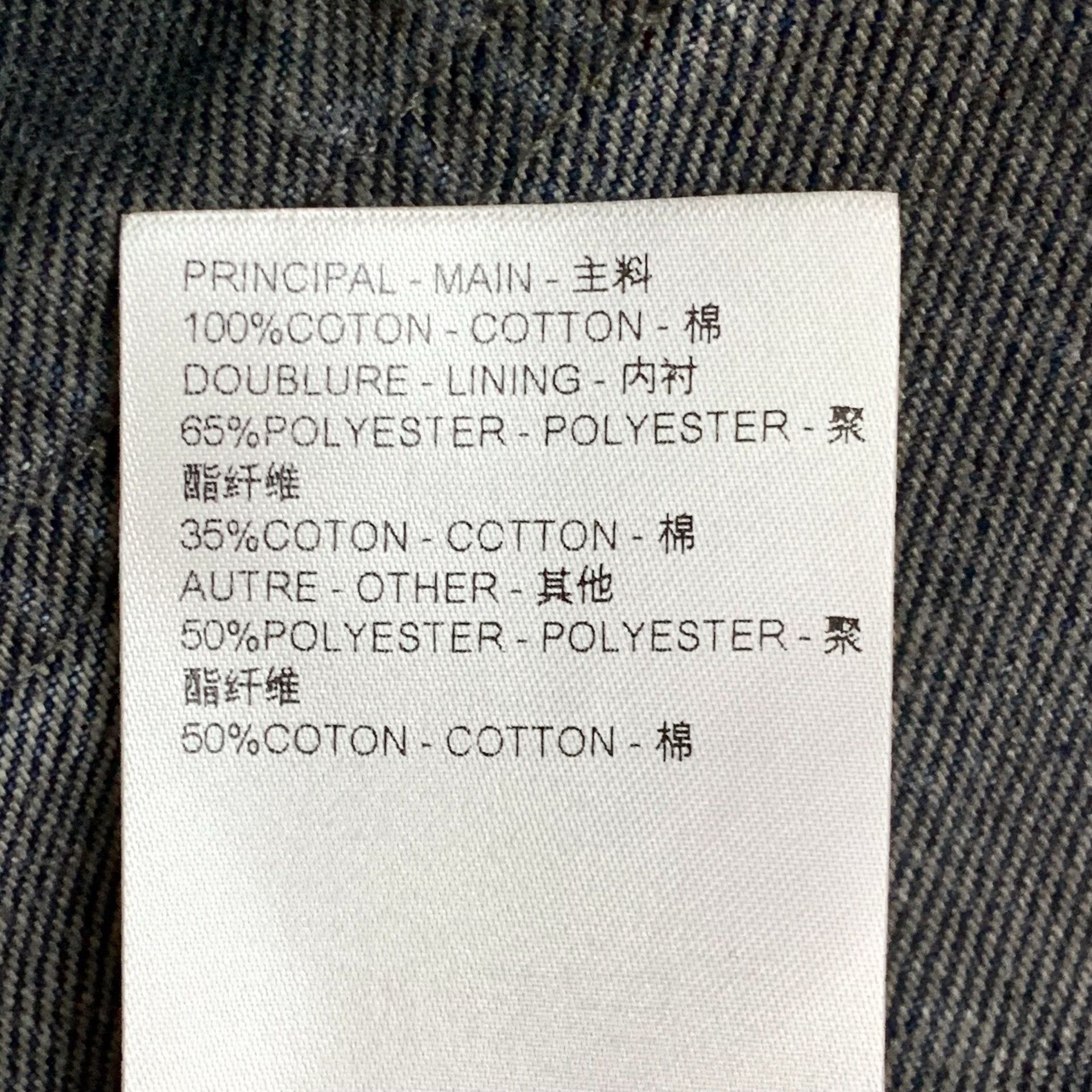 Louis Vuitton Louis Vuitton Logo Embroidered Denim Jacket 36 Size XS / US 0-2 / IT 36-38 - 9 Thumbnail