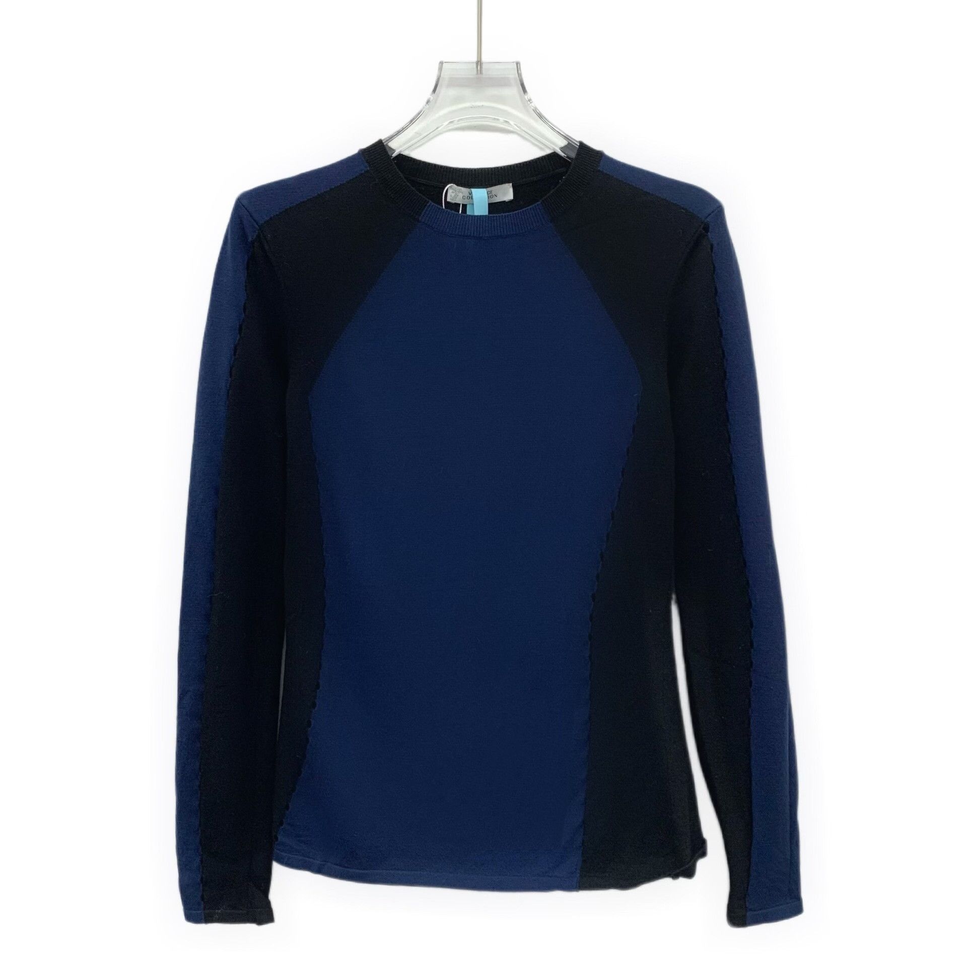 Versace Versace Colorblock Crewneck Sweater Size M Size US M / EU 48-50 / 2 - 2 Thumbnail