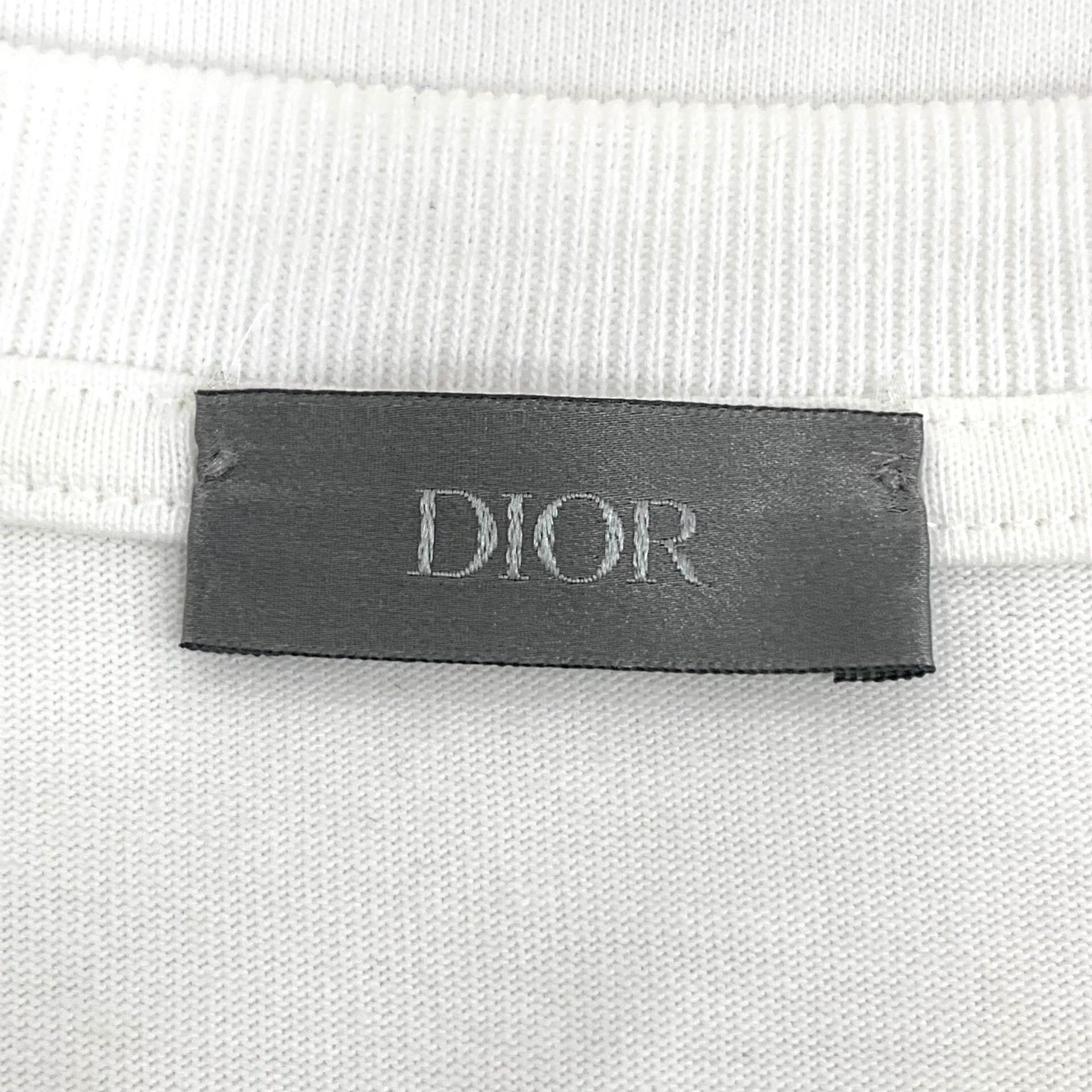 Dior Dior Script Logo Striped T-Shirt Size L Size US L / EU 52-54 / 3 - 6 Thumbnail