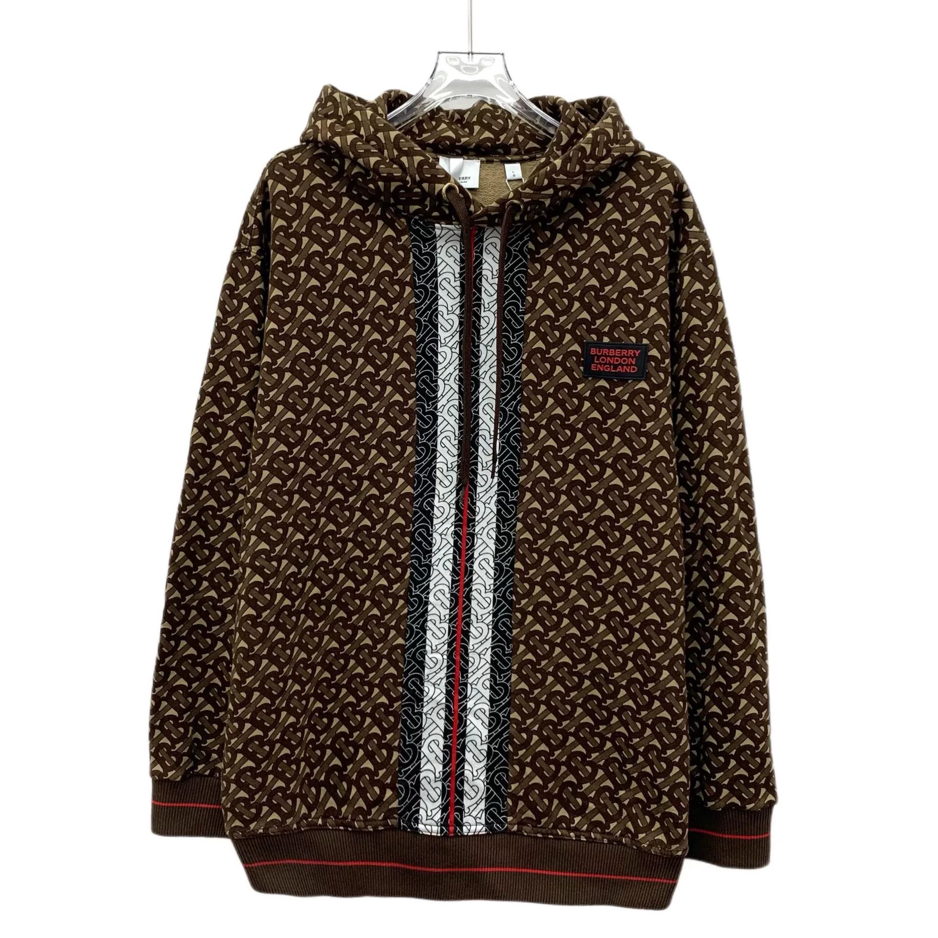 Burberry Burberry TB Monogram Print Hoodie Size L Size US L / EU 52-54 / 3 - 2 Thumbnail