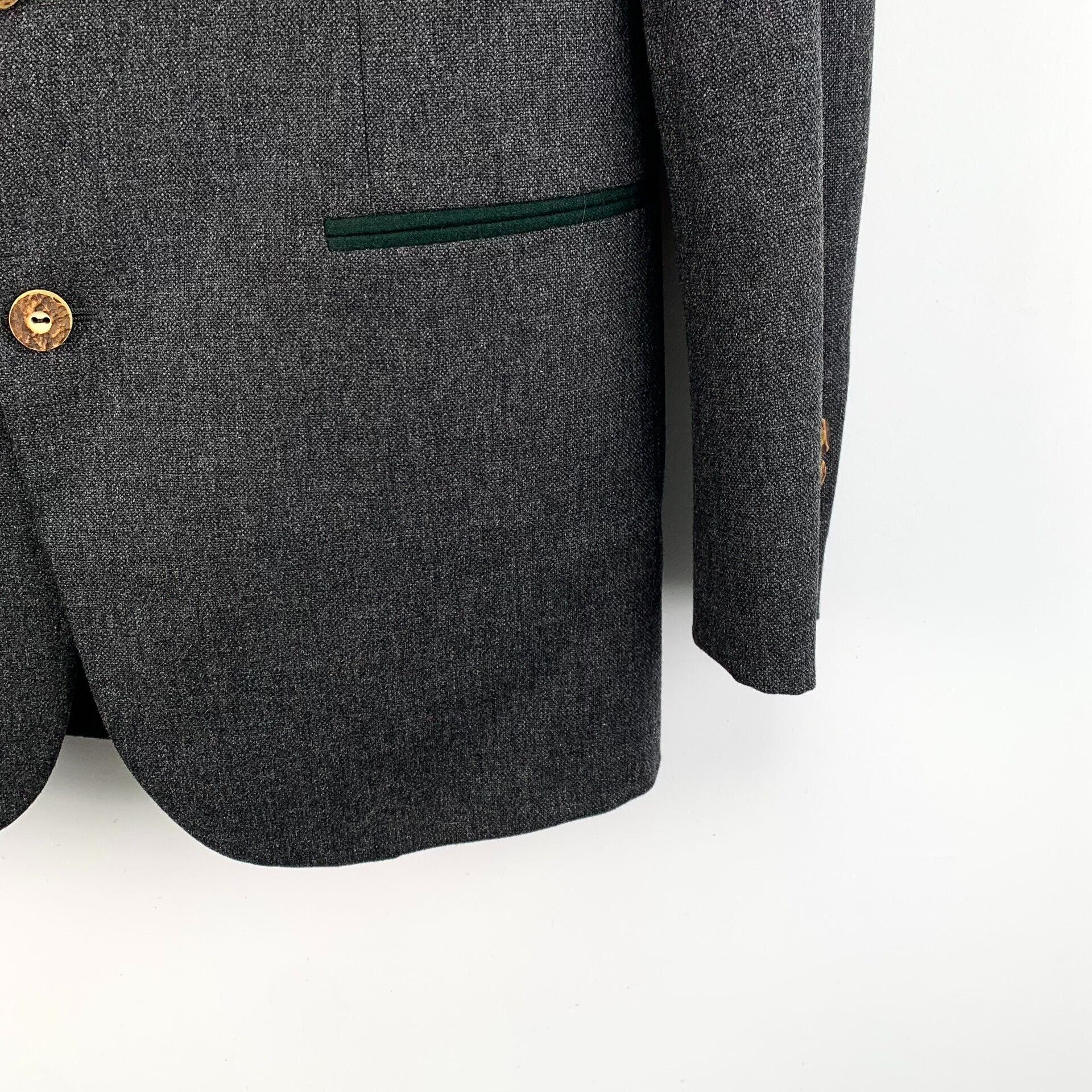 Saint Laurent Paris Saint Laurent Wool Stand Collar Jacket 44 Size US S / EU 44-46 / 1 - 5 Thumbnail