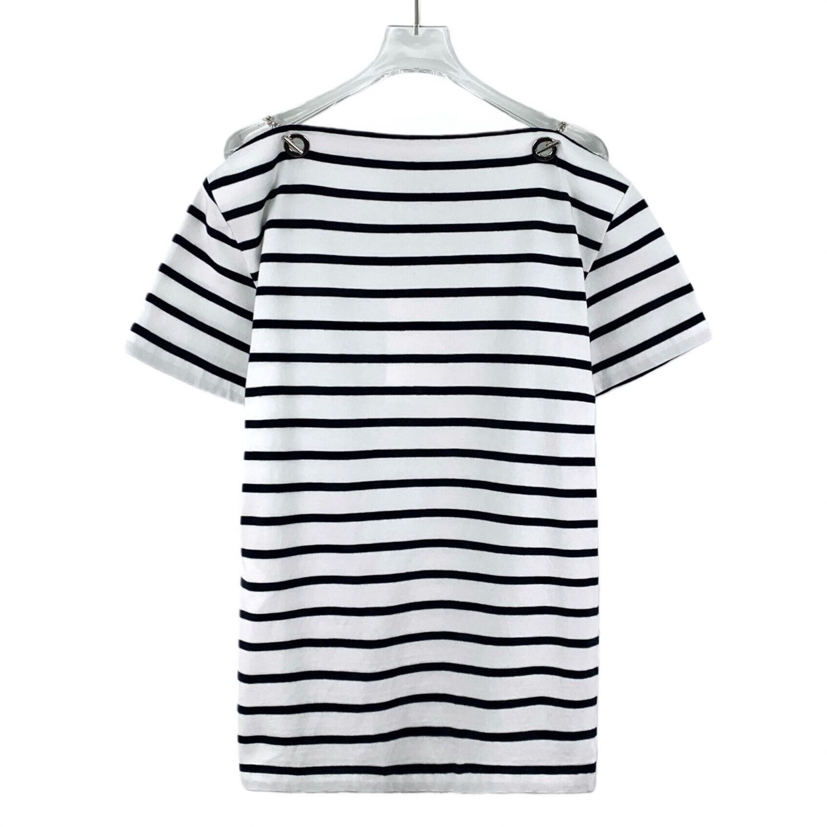 Louis Vuitton Louis Vuitton Striped Anchor Graphic T-Shirt M Size M / US 6-8 / IT 42-44 - 3 Thumbnail