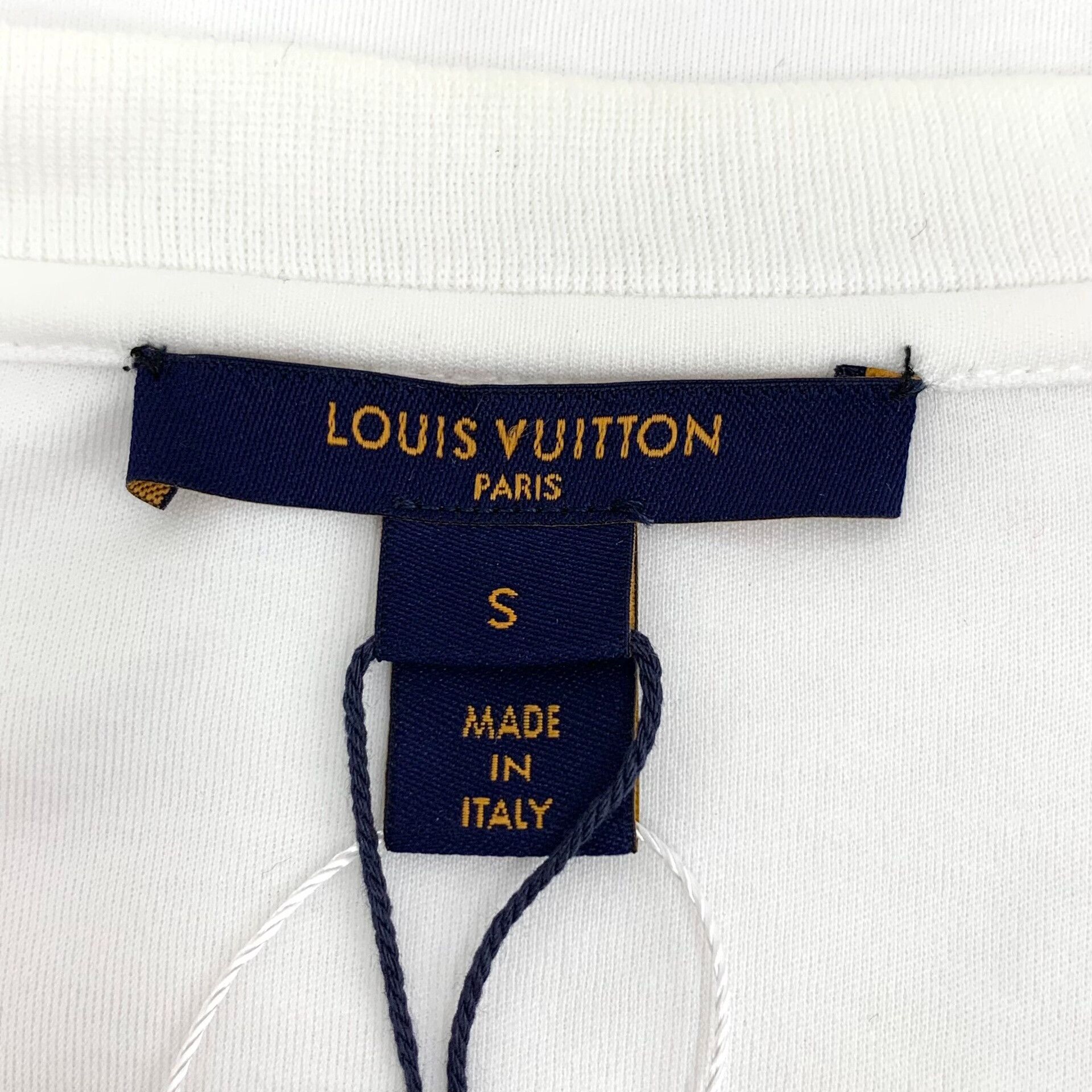 Louis Vuitton Louis Vuitton Chain Detail Logo T-Shirt S Size US S / EU 44-46 / 1 - 8 Thumbnail
