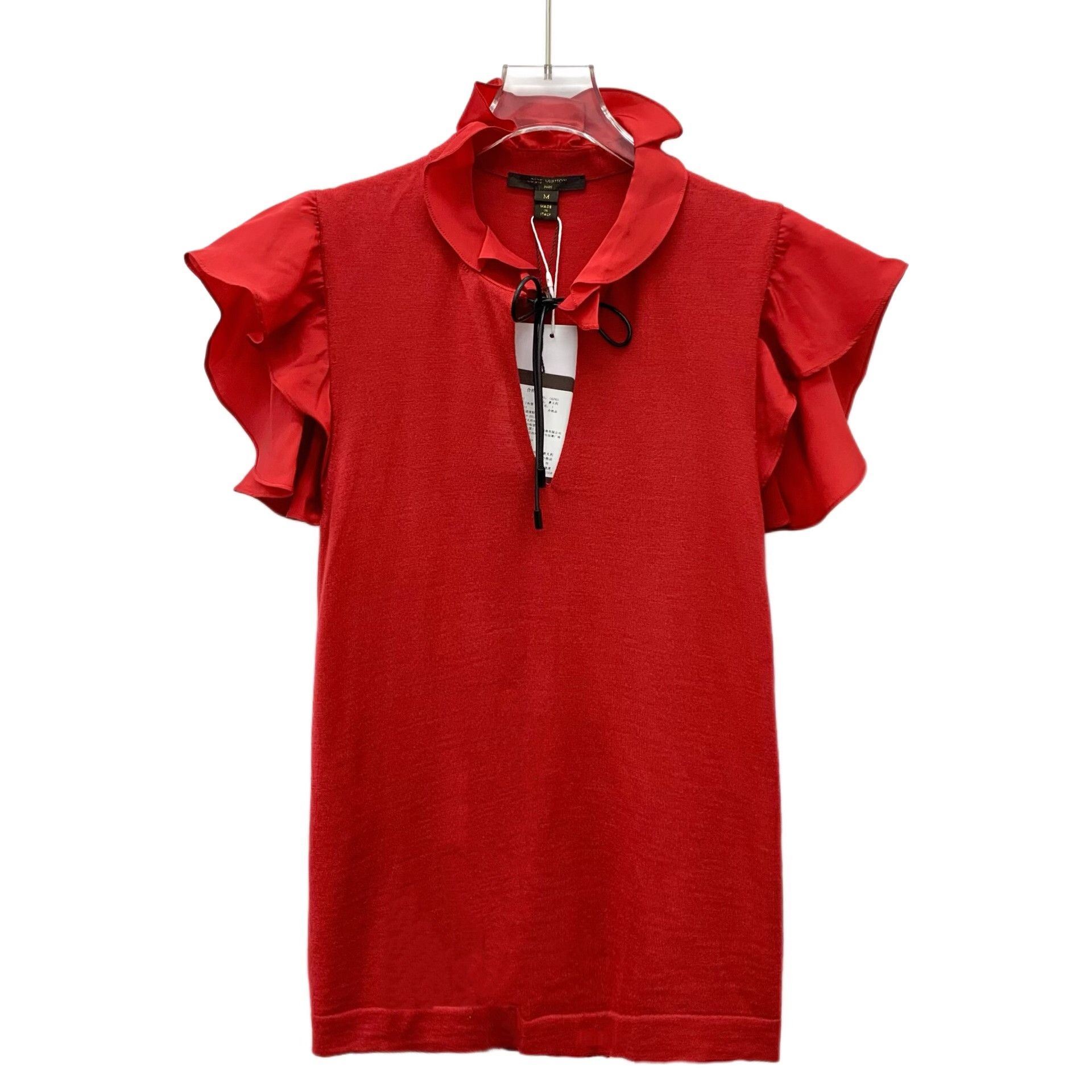Louis Vuitton Louis Vuitton Ruffle Wool Knit Top M Size M / US 6-8 / IT 42-44 - 2 Thumbnail