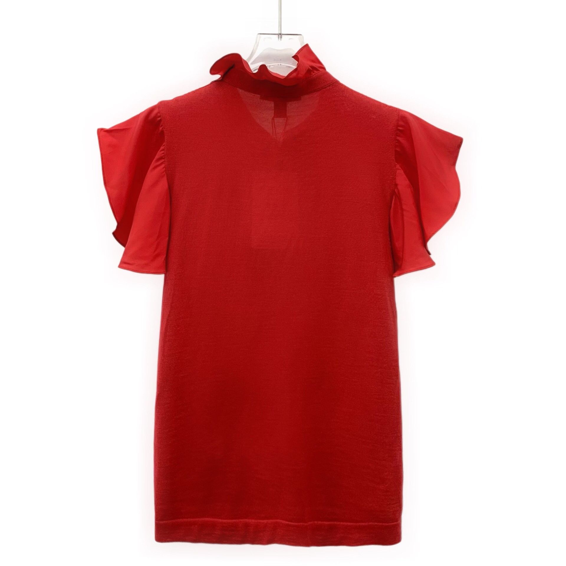 Louis Vuitton Louis Vuitton Ruffle Wool Knit Top M Size M / US 6-8 / IT 42-44 - 3 Thumbnail
