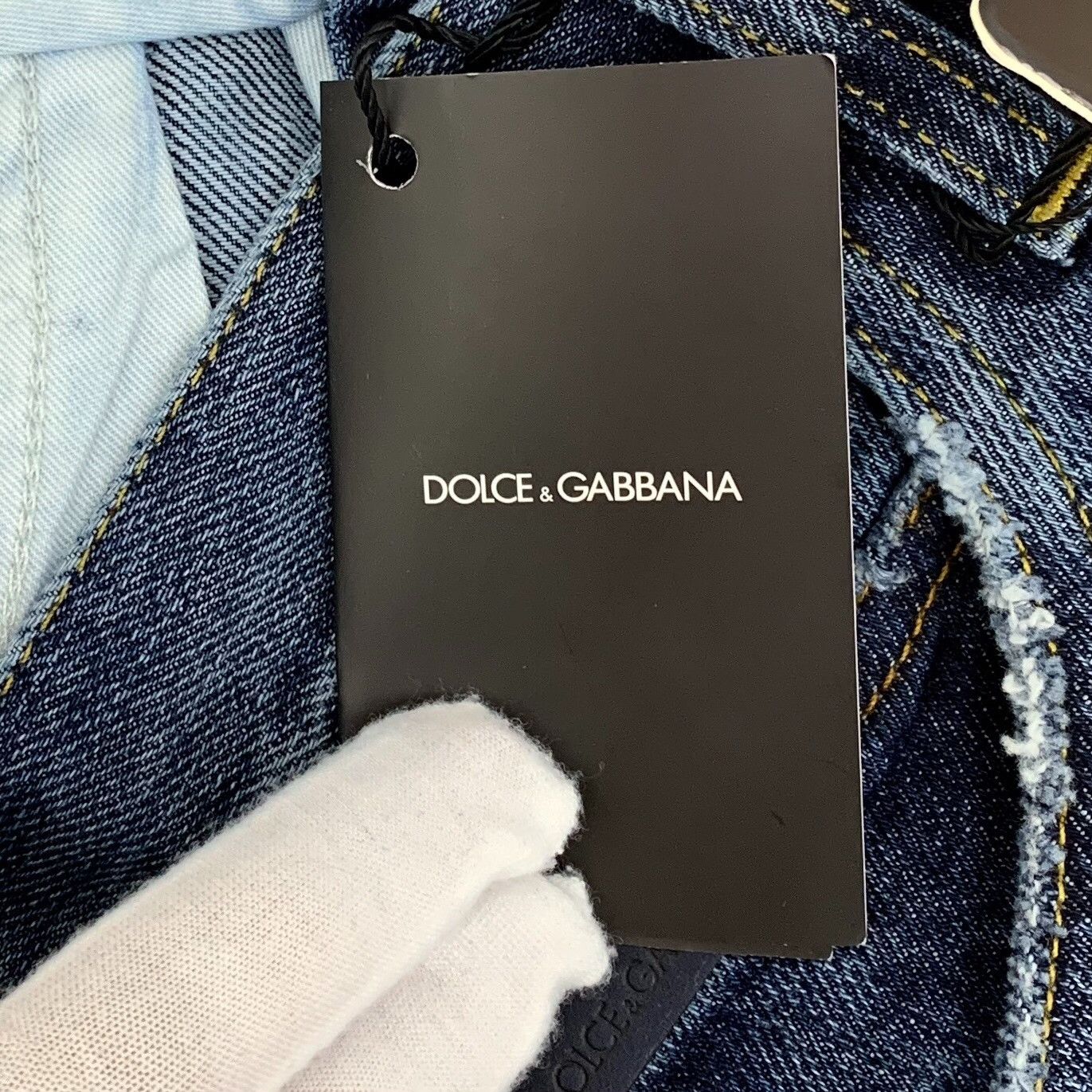 Dolce & Gabbana Dolce & Gabbana Distressed Denim Jeans Size 50 Size US 34 / EU 50 - 9 Thumbnail