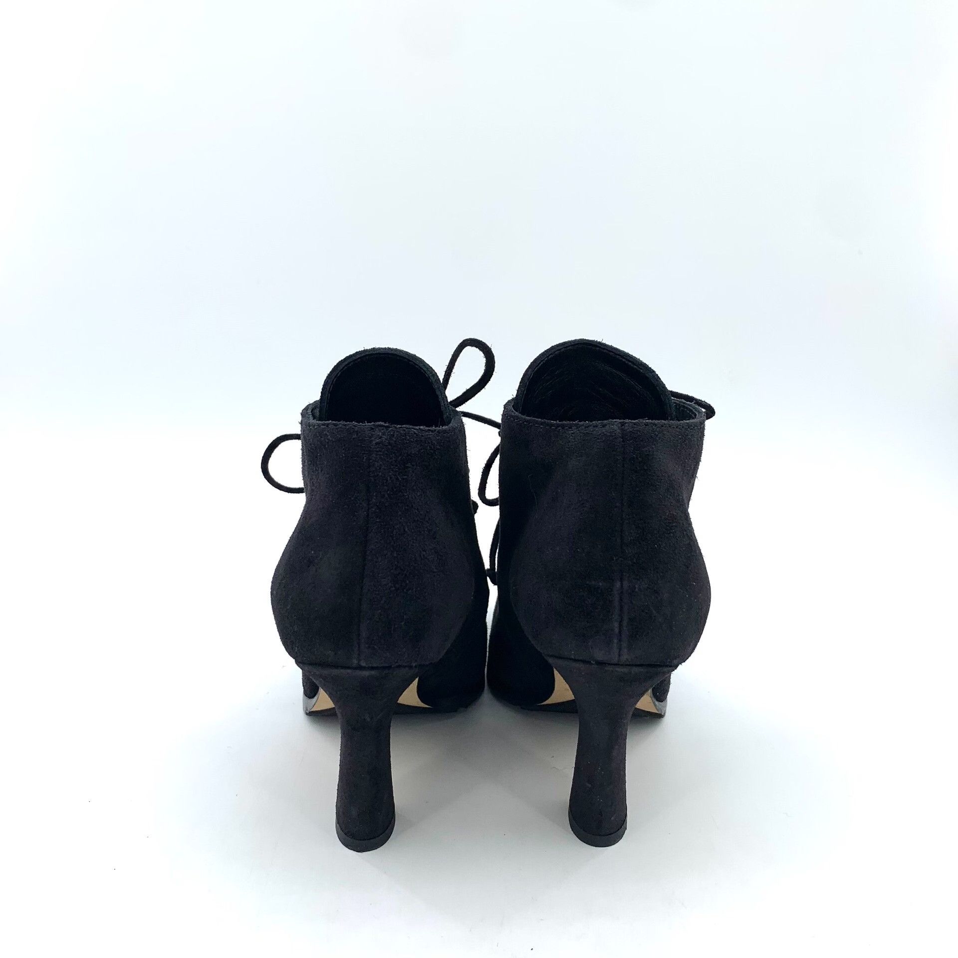 Burberry Burberry Suede Bow Ankle Boots Size 38.5 Size US 8.5 / IT 38.5 - 5 Thumbnail
