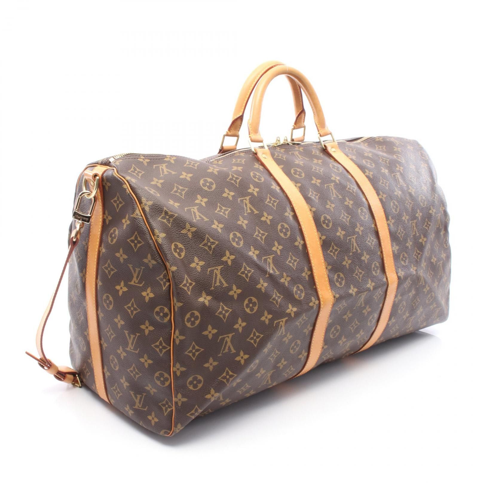 Louis Vuitton Louis Vuitton Louis Vuitton Keepall Bandouliere Monogram Boston Bag Textile Travel Bag M41412 DUTY FREE for USA Size ONE SIZE - 2 Thumbnail