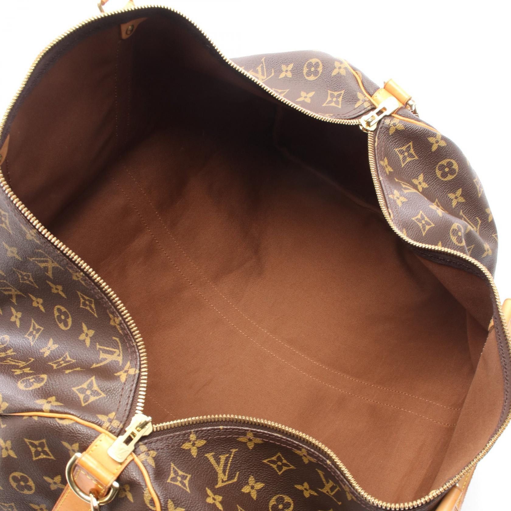 Louis Vuitton Louis Vuitton Louis Vuitton Keepall Bandouliere Monogram Boston Bag Textile Travel Bag M41412 DUTY FREE for USA Size ONE SIZE - 3 Thumbnail