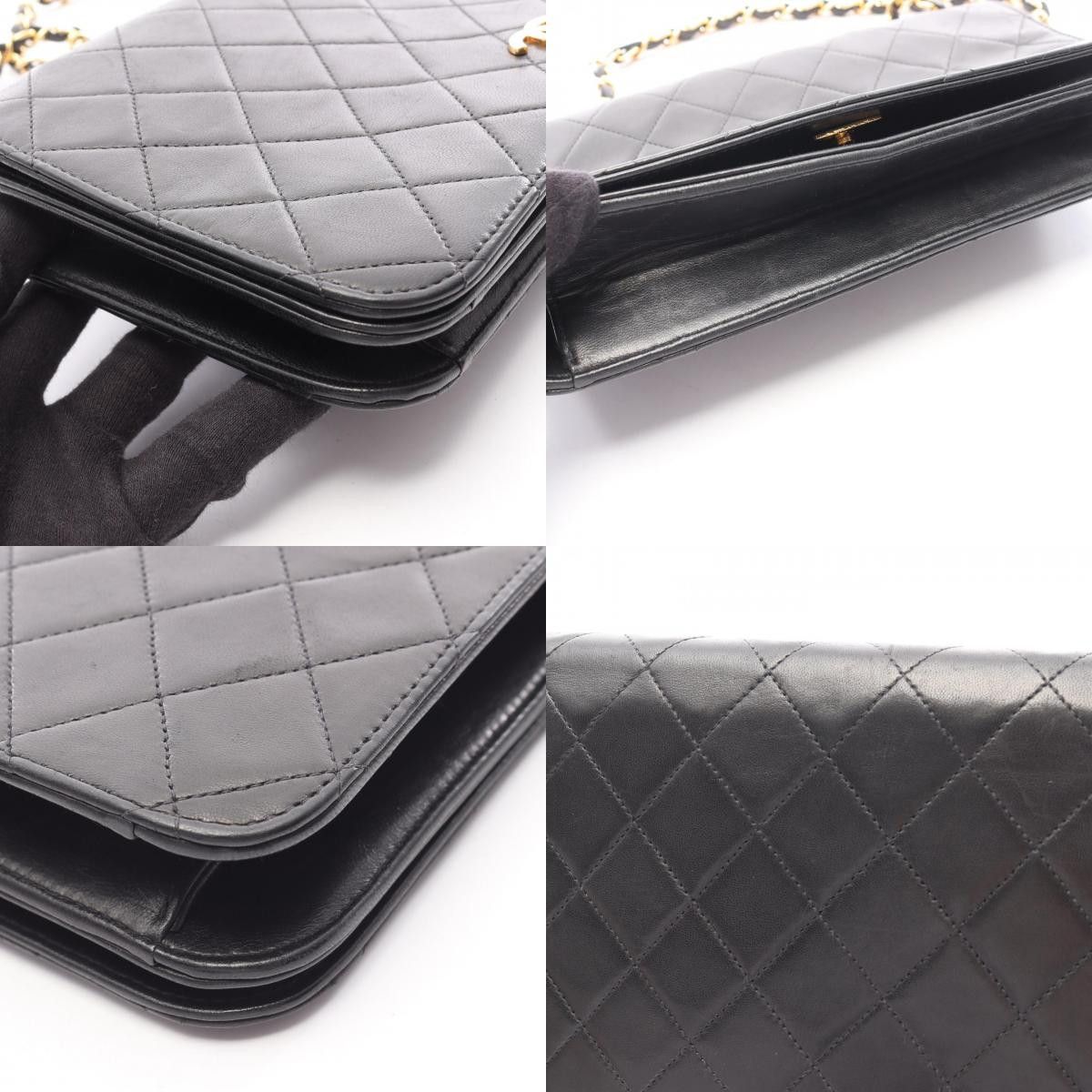 Chanel Chanel Chanel Matelasse Lambskin Shoulder Bag Leather Shoulder Bag DUTY FREE for USA Size ONE SIZE - 10 Thumbnail