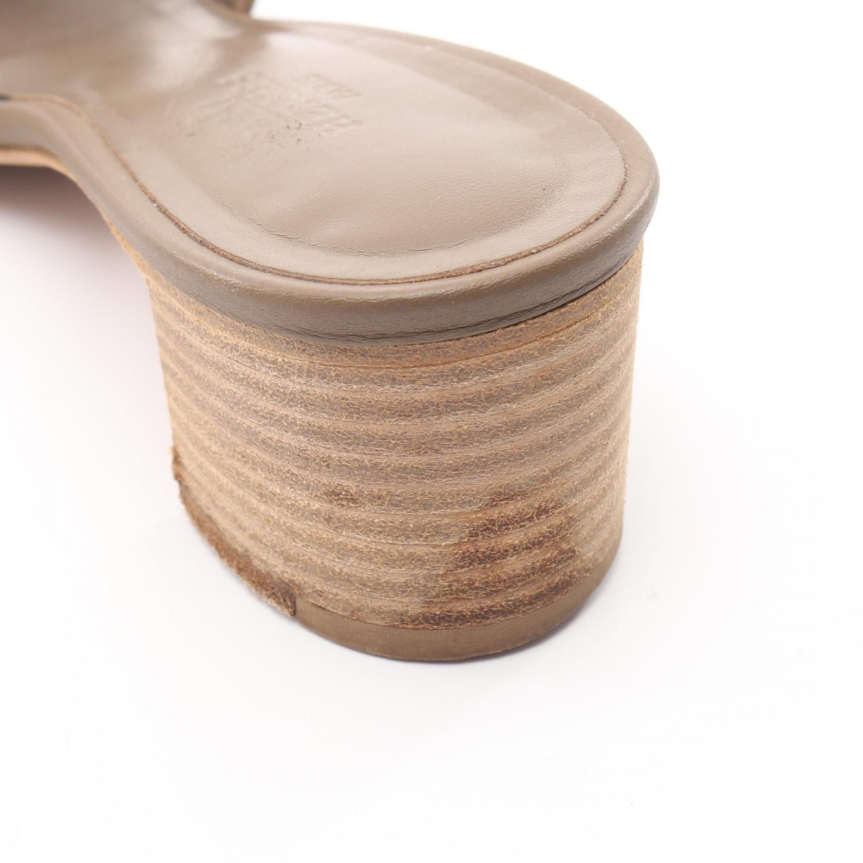 Hermes Hermes Hermes Oasis Calfskin Mule Leather Shoes DUTY FREE for USA Size ONE SIZE - 7 Thumbnail