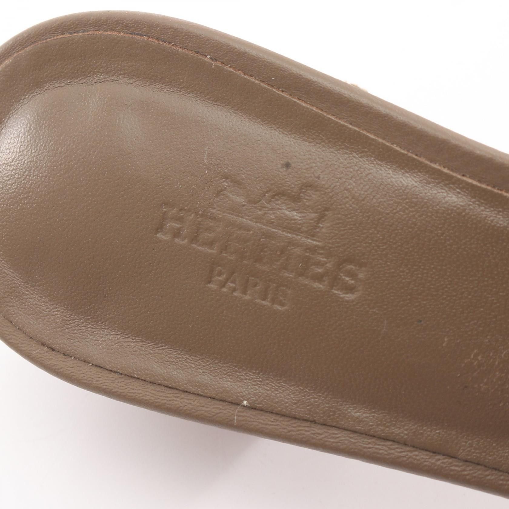 Hermes Hermes Hermes Oasis Calfskin Mule Leather Shoes DUTY FREE for USA Size ONE SIZE - 5 Thumbnail