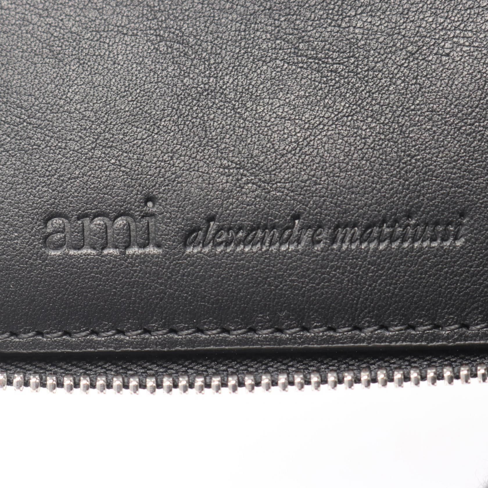 AMI Ami AMI Ami De Coeur Leather Wallet Leather Short Wallet USL704.AL0138001 DUTY FREE for USA Size ONE SIZE - 5 Thumbnail