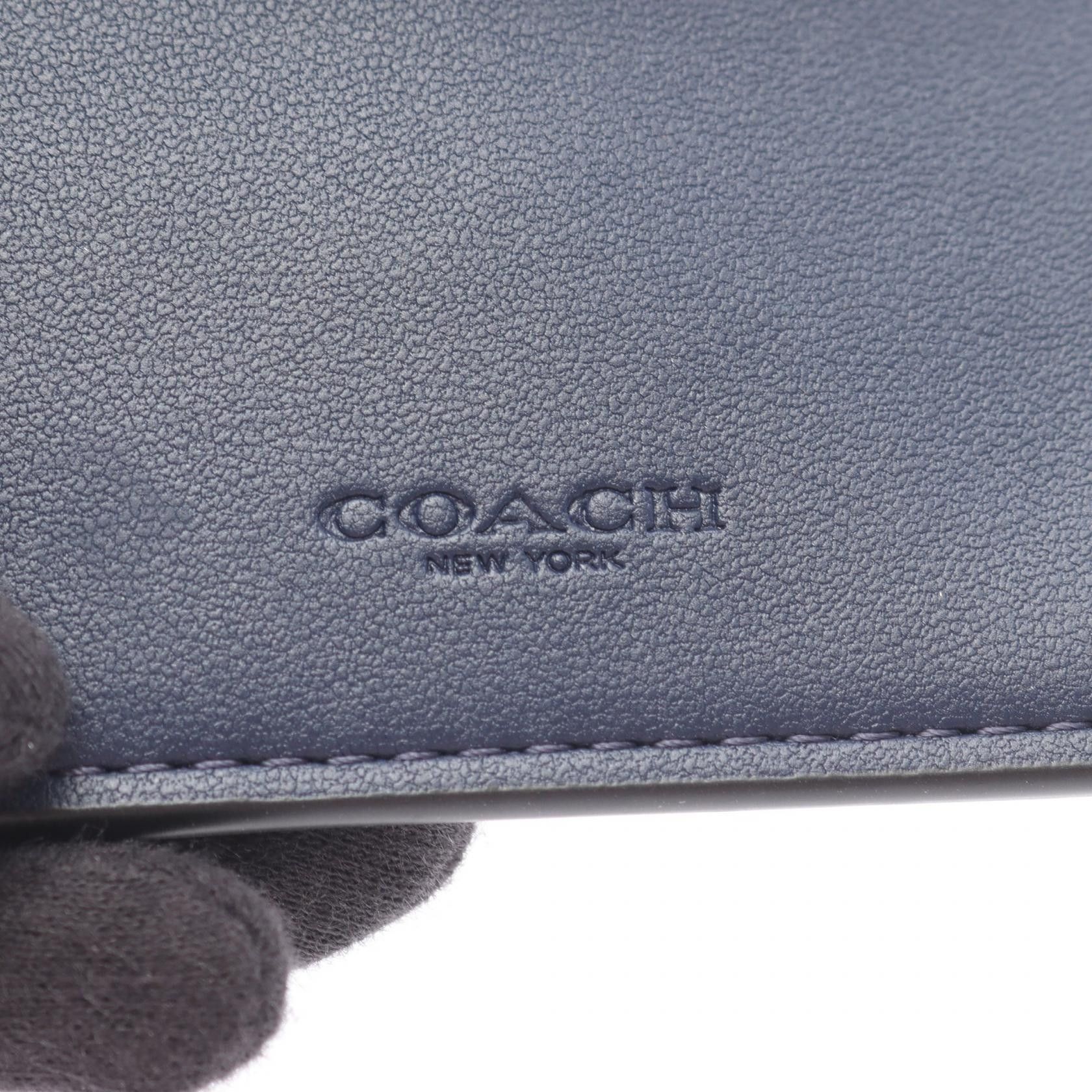Coach Coach COACH ESSENTIAL CARD HOLDER WALLET Trifold Wallet Leather Short Wallet CZ111B4NV DUTY FREE for USA Size ONE SIZE - 4 Thumbnail