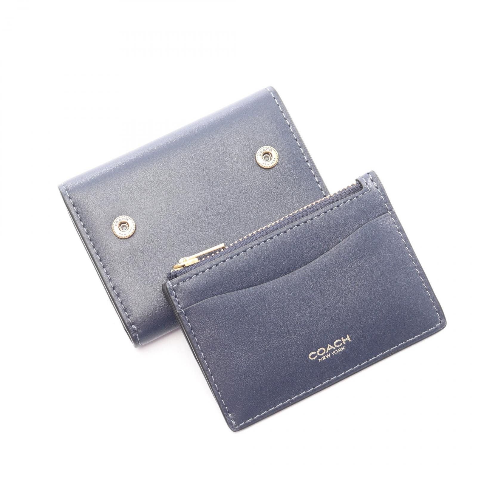 Coach Coach COACH ESSENTIAL CARD HOLDER WALLET Trifold Wallet Leather Short Wallet CZ111B4NV DUTY FREE for USA Size ONE SIZE - 5 Thumbnail