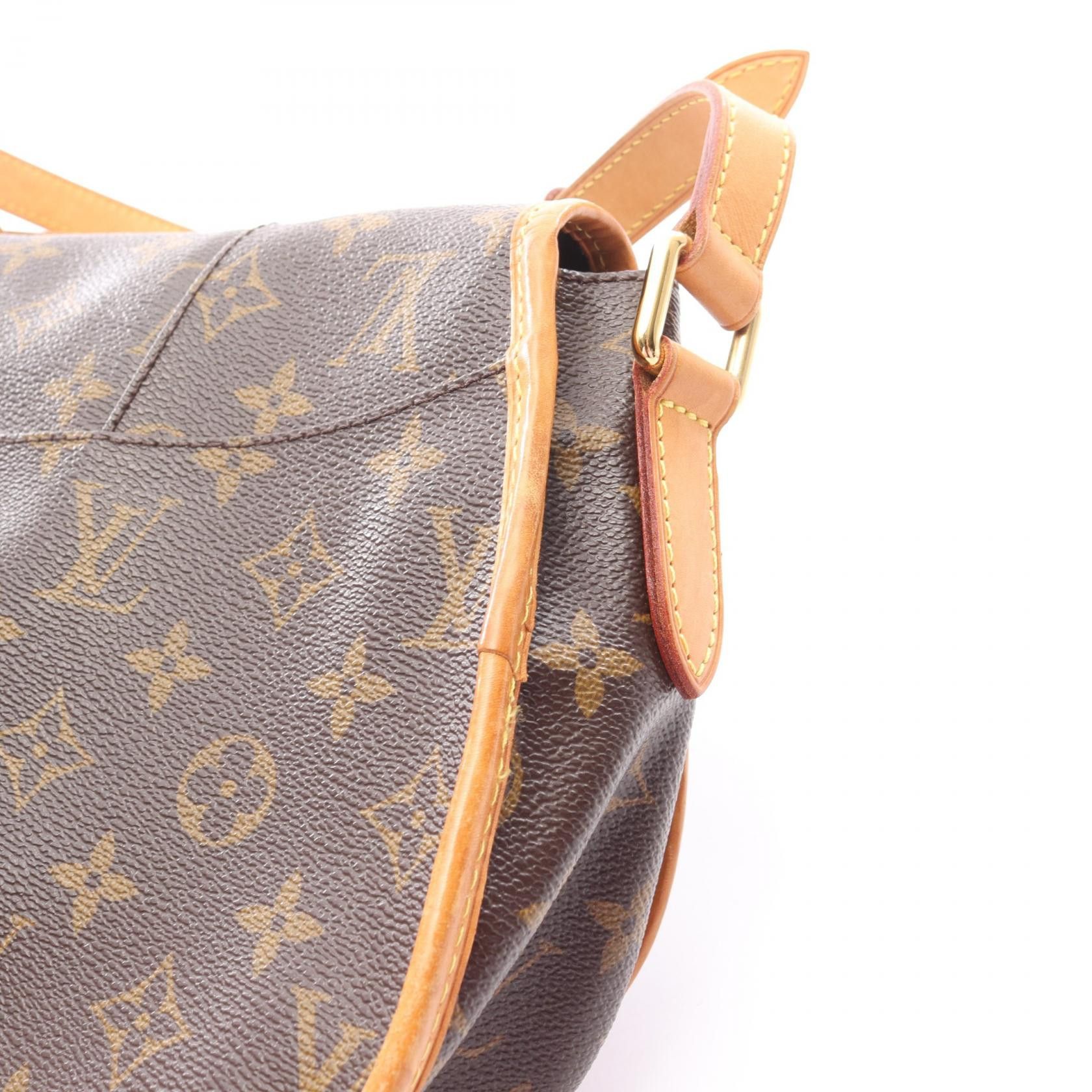 Louis Vuitton Louis Vuitton Louis Vuitton Menilmontant PM Monogram shoulder bag Textile Shoulder Bag M40474 DUTY FREE for USA Size ONE SIZE - 8 Thumbnail