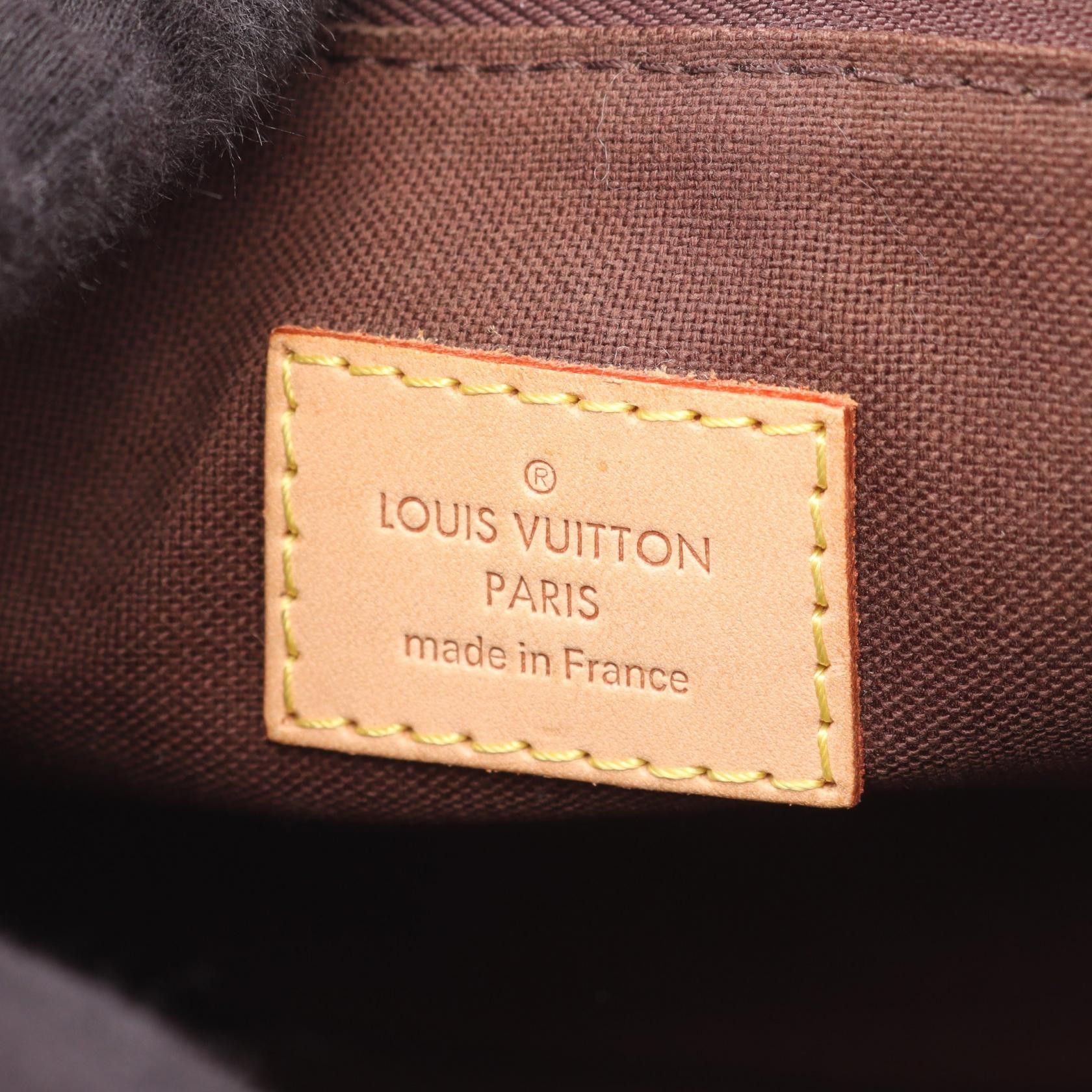 Louis Vuitton Louis Vuitton Louis Vuitton Menilmontant PM Monogram shoulder bag Textile Shoulder Bag M40474 DUTY FREE for USA Size ONE SIZE - 4 Thumbnail