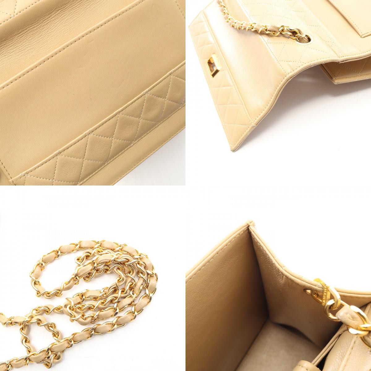 Chanel Chanel Chanel Matelasse Lambskin Shoulder Bag Leather Shoulder Bag DUTY FREE for USA Size ONE SIZE - 10 Thumbnail