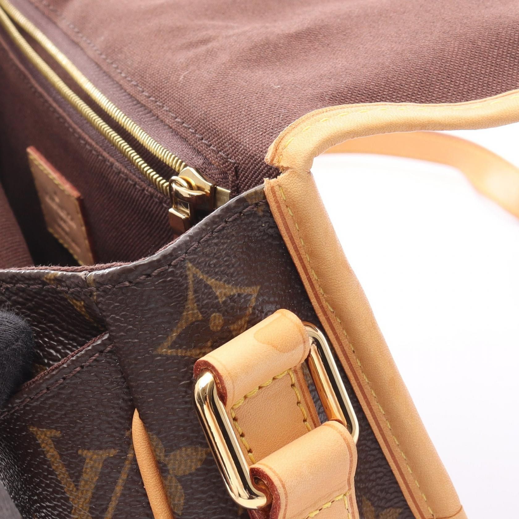 Louis Vuitton Louis Vuitton Louis Vuitton Menilmontant Monogram Shoulder Bag Textile Shoulder Bag M40474 DUTY FREE for USA Size ONE SIZE - 6 Thumbnail