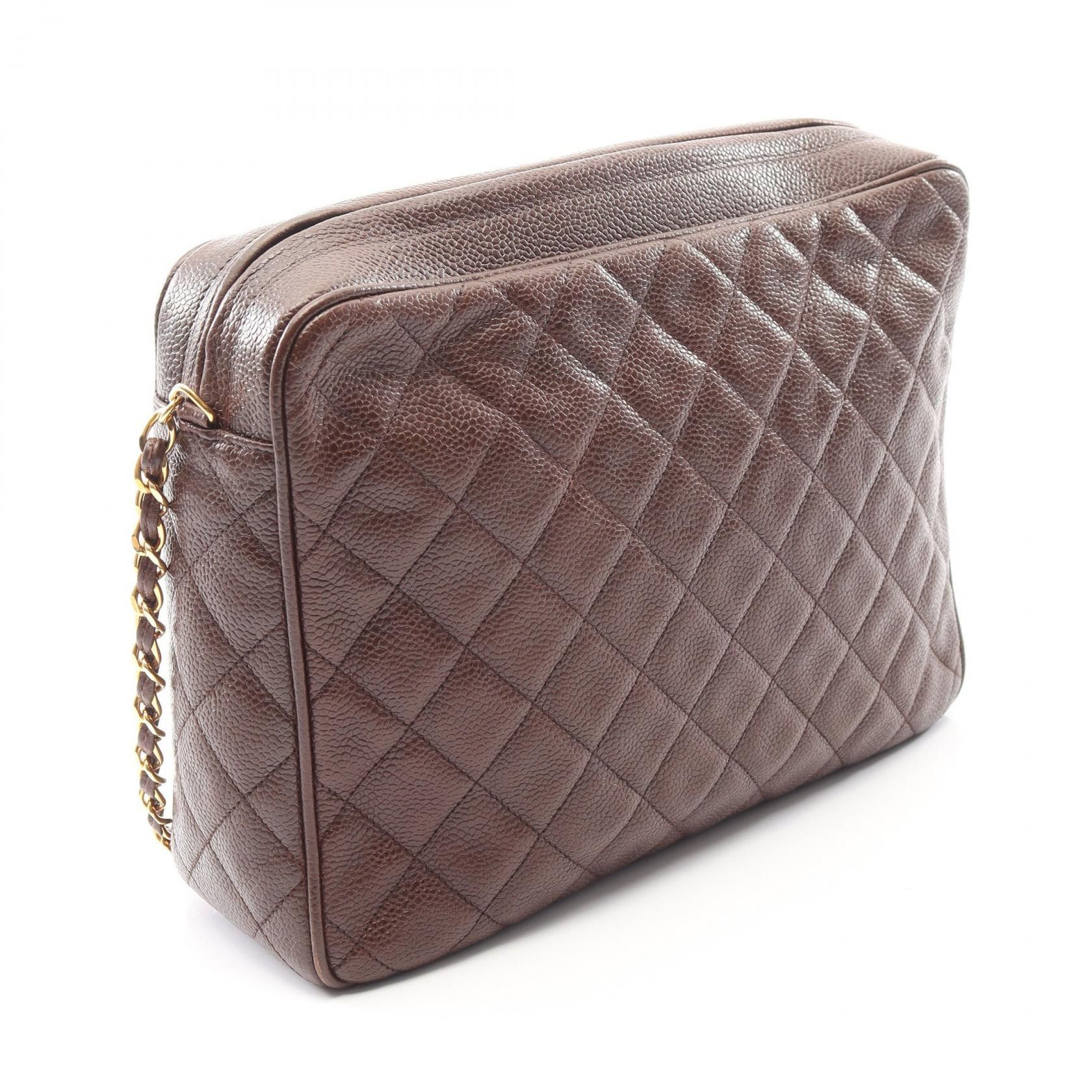 Chanel Chanel Chanel Matelasse Grained Calf Shoulder Bag Leather Shoulder Bag DUTY FREE for USA Size ONE SIZE - 2 Thumbnail