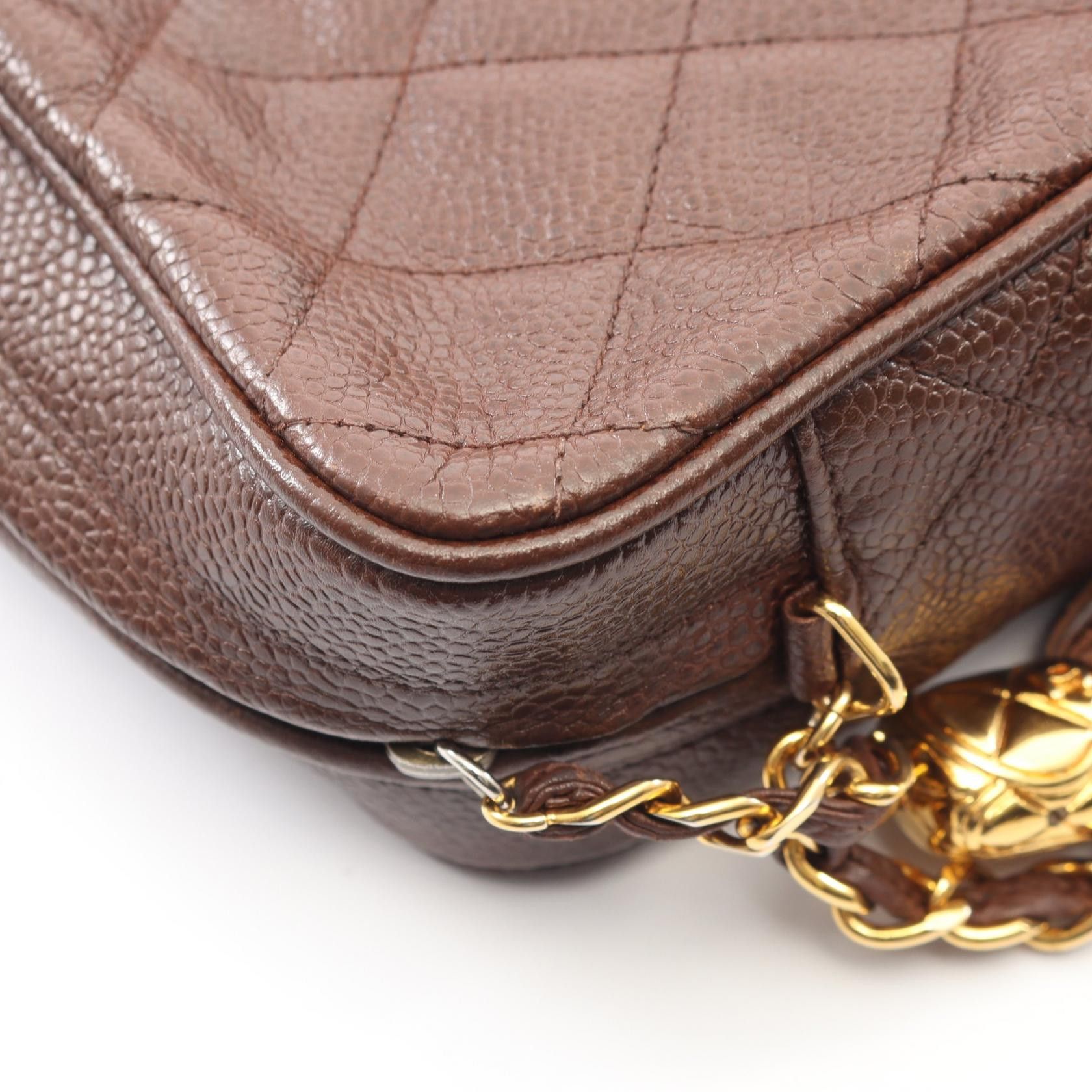 Chanel Chanel Chanel Matelasse Grained Calf Shoulder Bag Leather Shoulder Bag DUTY FREE for USA Size ONE SIZE - 8 Thumbnail