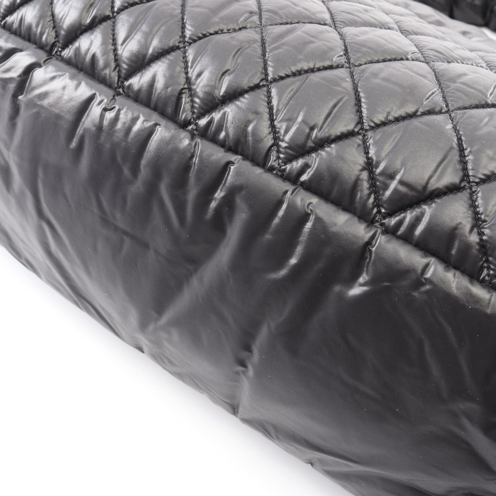 Chanel Chanel CHANEL Coco Cocoon Nylon Leather Handbag Textile Handbag DUTY FREE for USA Size ONE SIZE - 7 Thumbnail