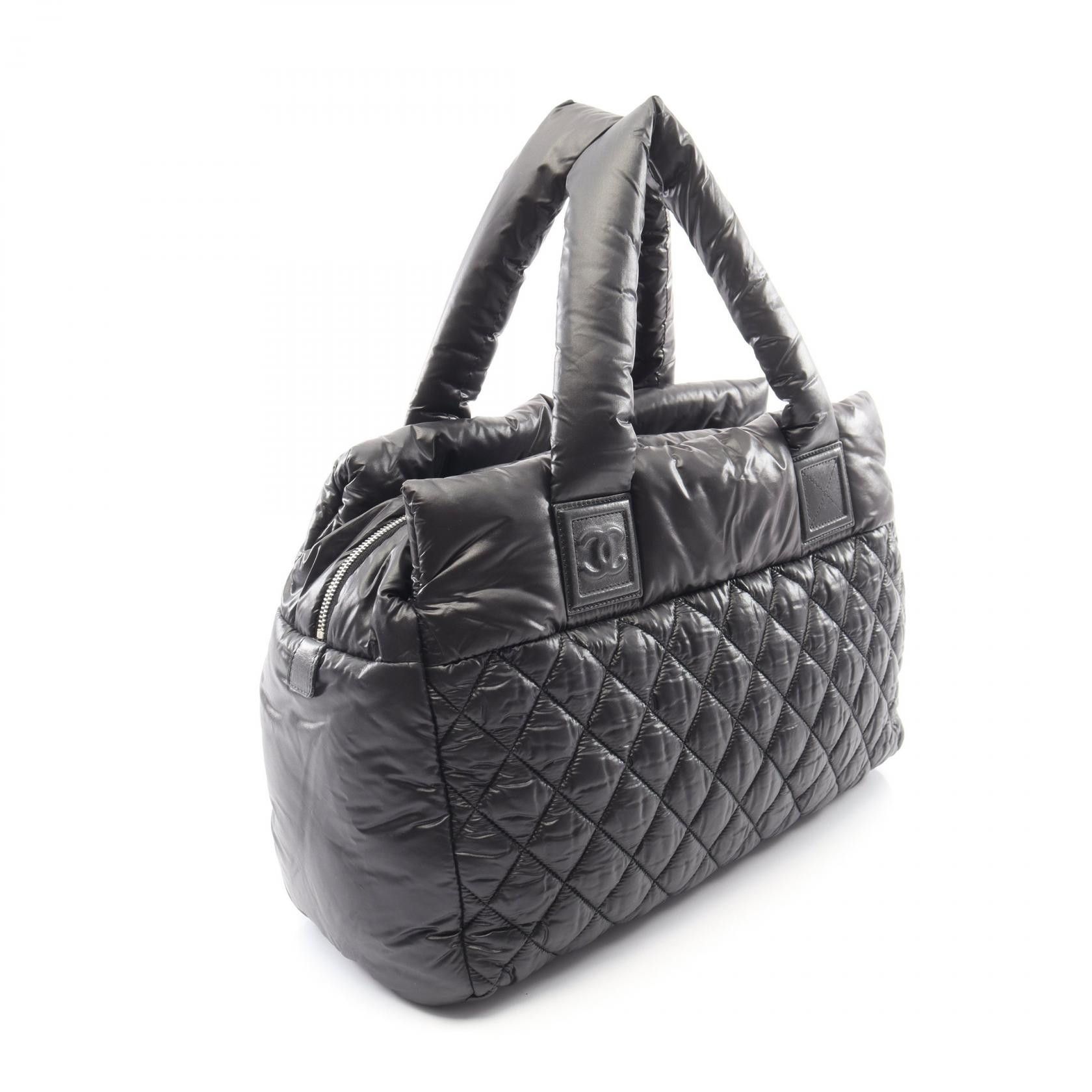 Chanel Chanel CHANEL Coco Cocoon Nylon Leather Handbag Textile Handbag DUTY FREE for USA Size ONE SIZE - 2 Thumbnail