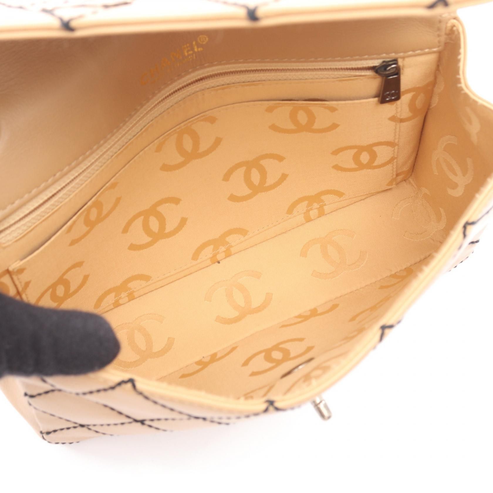 Chanel Chanel Chanel Wild Stitch Leather Shoulder Bag Leather Shoulder Bag DUTY FREE for USA Size ONE SIZE - 3 Thumbnail