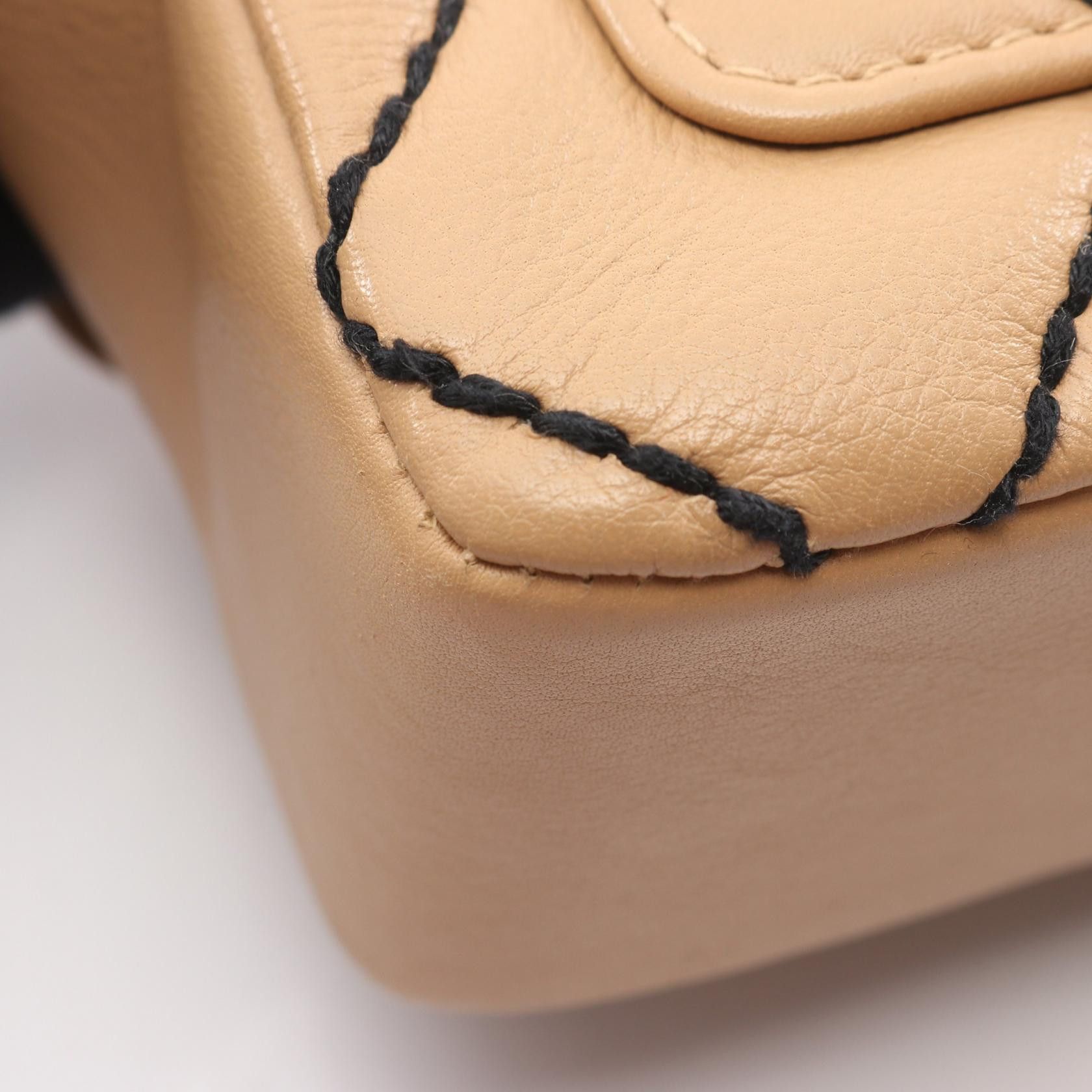 Chanel Chanel Chanel Wild Stitch Leather Shoulder Bag Leather Shoulder Bag DUTY FREE for USA Size ONE SIZE - 8 Thumbnail
