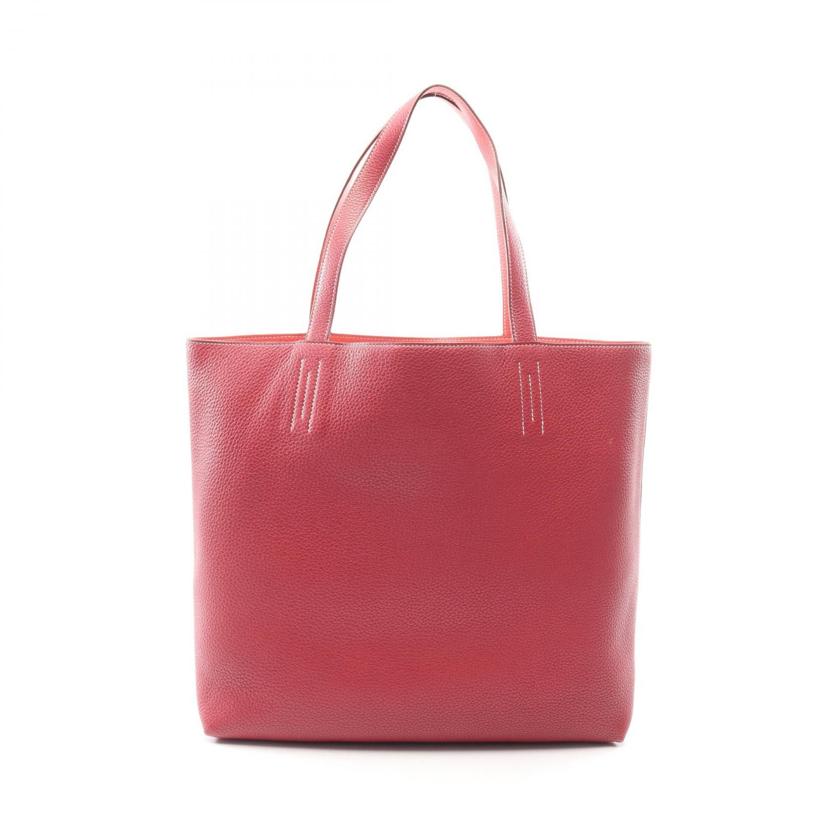 Hermes Hermes Hermes Double Sens45 Leather Tote Bag Leather Tote Bag R DUTY FREE for USA Size ONE SIZE - 6 Thumbnail