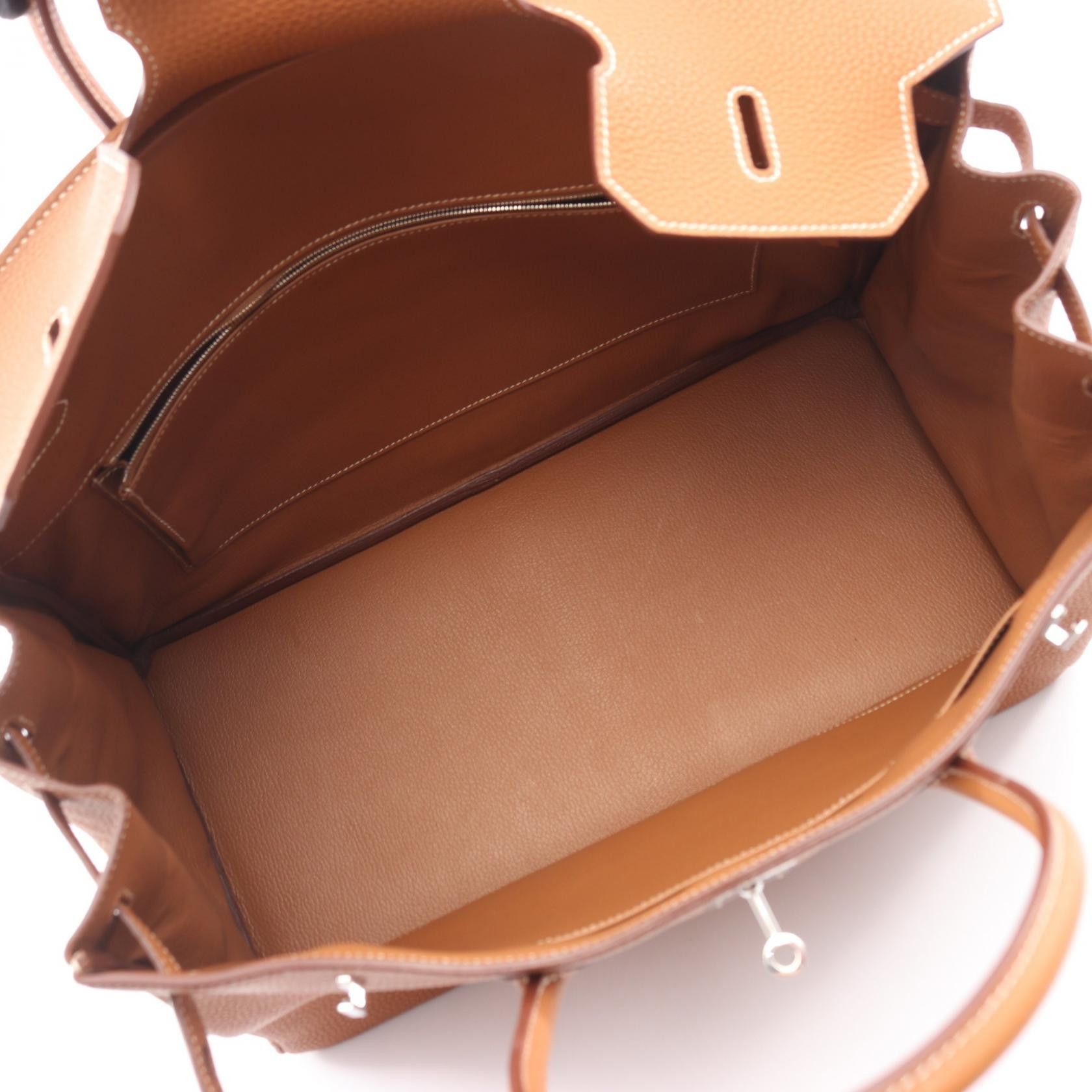 Hermes Hermes Hermes Birkin40 Togo Leather Handbag N DUTY FREE for USA Size ONE SIZE - 3 Thumbnail