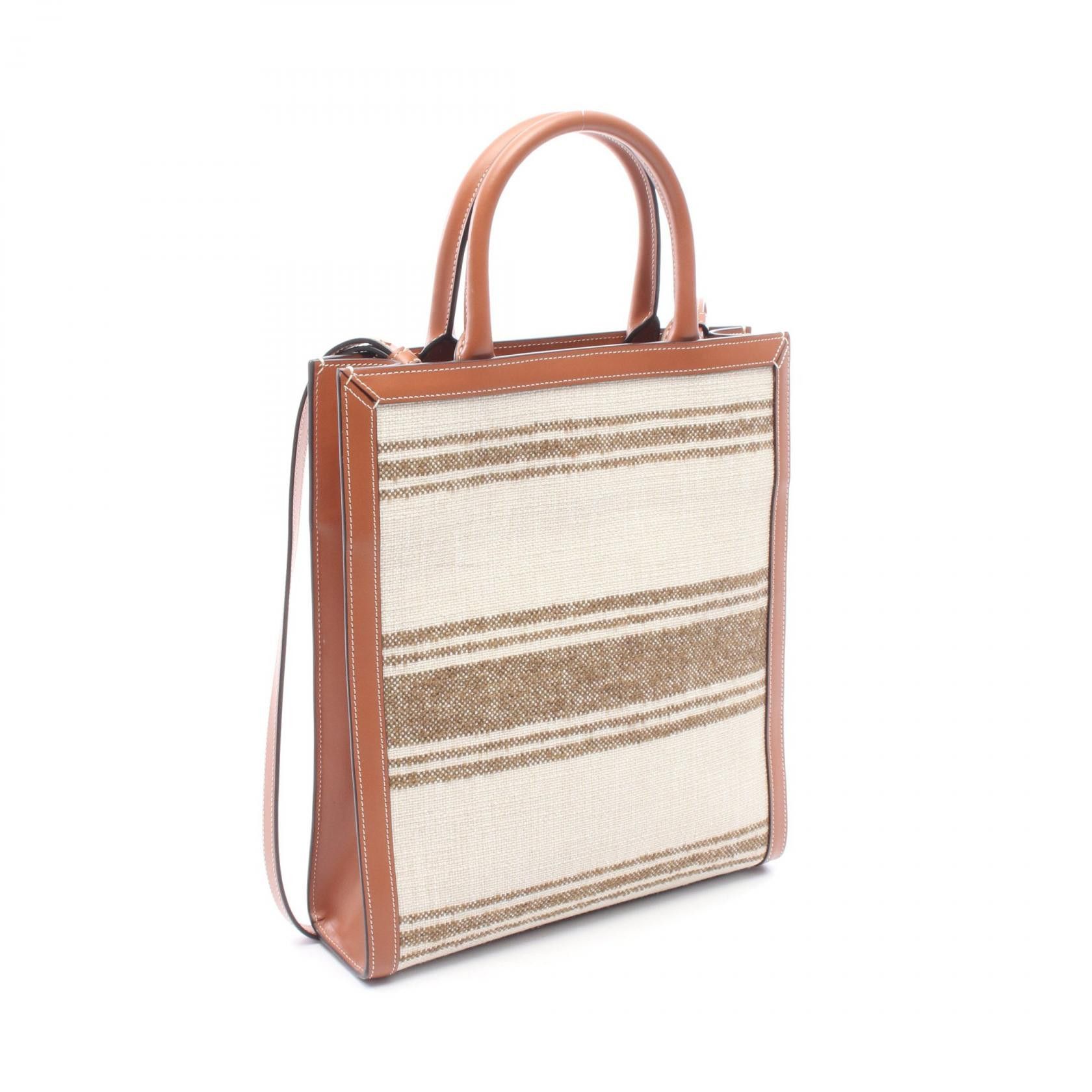 Celine Celine Celine Small Vertical Cabas 2way tote bag Textile Tote Bag 192082EZ5.18TN DUTY FREE for USA Size ONE SIZE - 2 Thumbnail