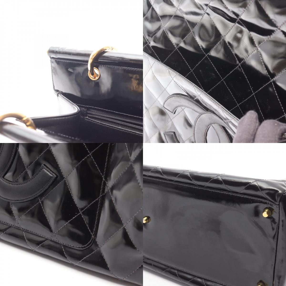 Chanel Chanel CHANEL Matelasse Patent Leather Tote Bag Leather Tote Bag DUTY FREE for USA Size ONE SIZE - 9 Thumbnail
