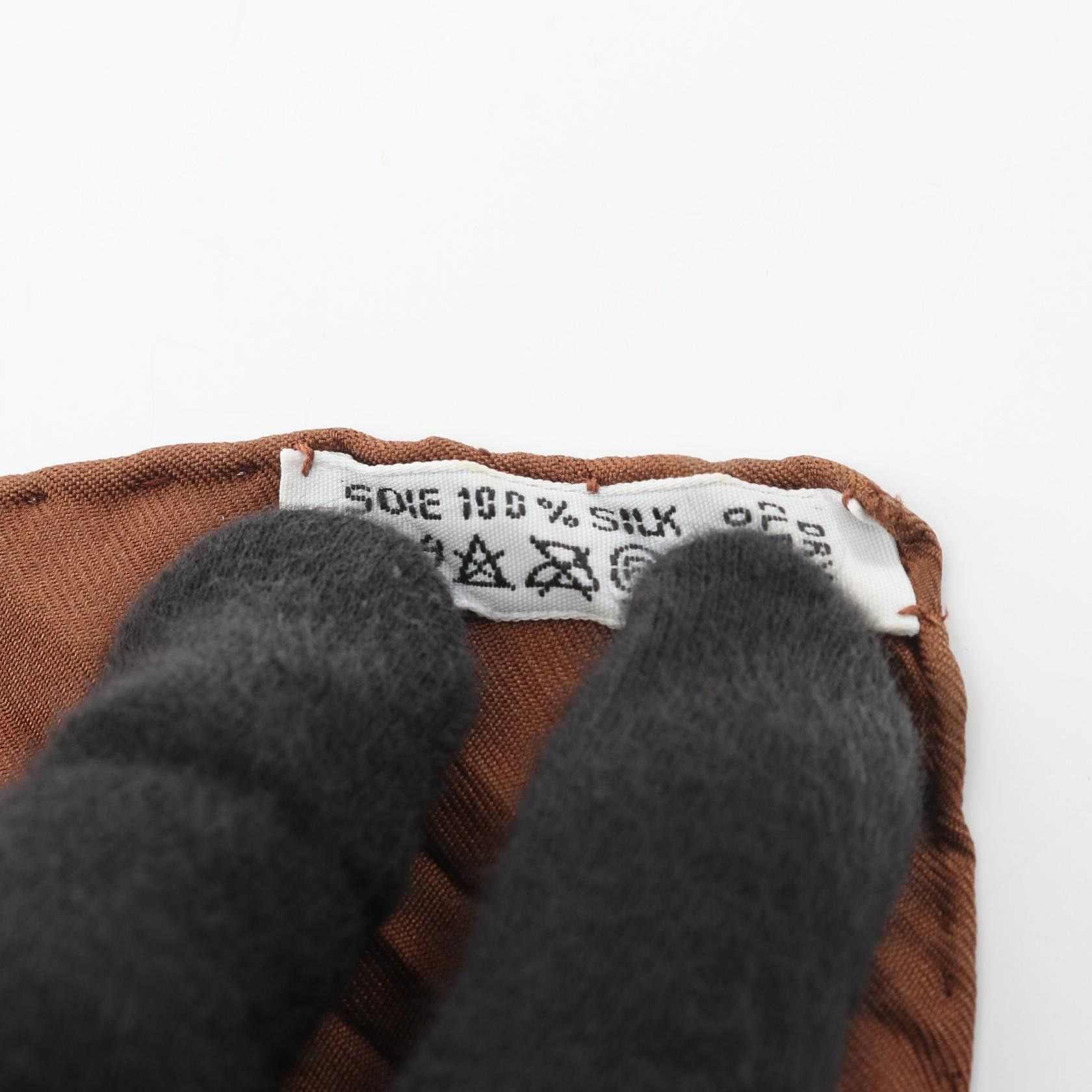 Hermes Hermes Hermes Carre Plisse Couvee d'Hermes Silk Stole Textile Scarf DUTY FREE for USA Size ONE SIZE - 3 Thumbnail