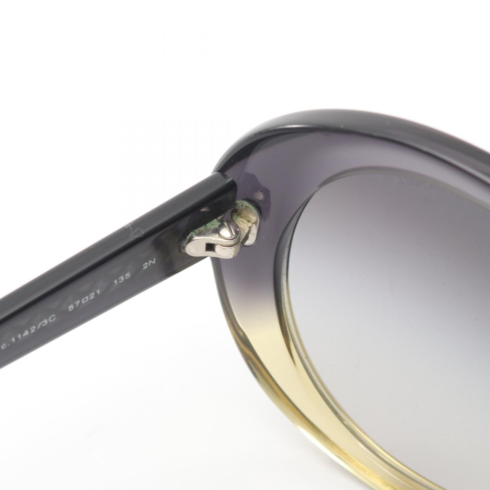 Chanel Chanel Chanel Coco Mark Gradient Sunglasses Plastic / Synthetic Sunglasses DUTY FREE for USA Size ONE SIZE - 7 Thumbnail