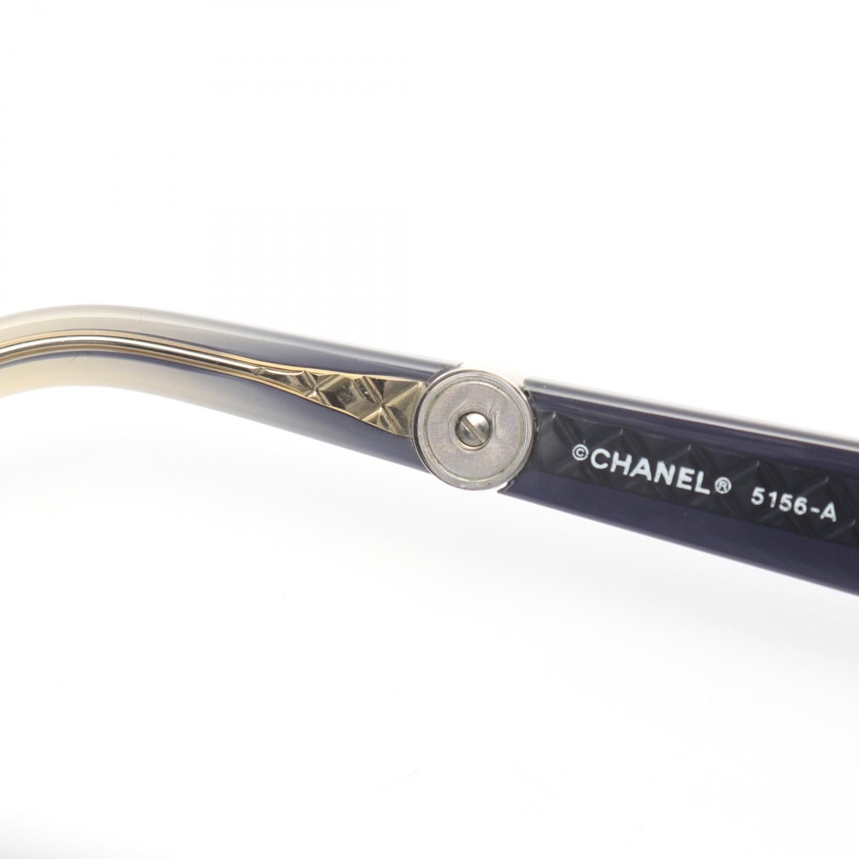 Chanel Chanel Chanel Coco Mark Gradient Sunglasses Plastic / Synthetic Sunglasses DUTY FREE for USA Size ONE SIZE - 9 Thumbnail