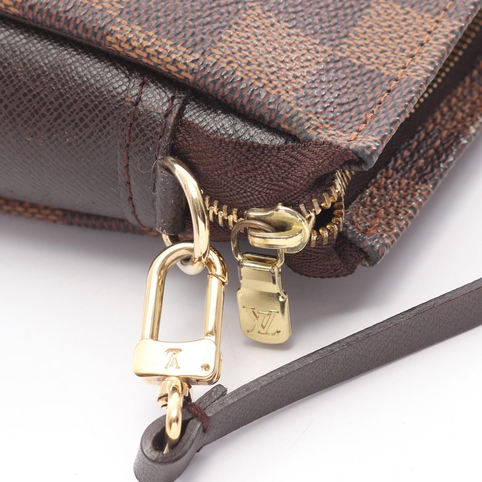 Louis Vuitton Louis Vuitton Louis Vuitton Trousses Makeup Damier clutch Textile Vanity Bag N51982 DUTY FREE for USA Size ONE SIZE - 6 Thumbnail