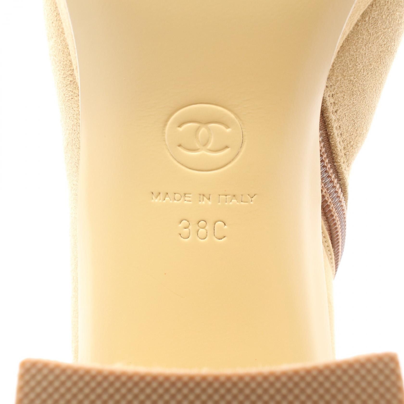 Chanel Chanel CHANEL Leather Boots Leather Shoes DUTY FREE for USA Size ONE SIZE - 6 Thumbnail
