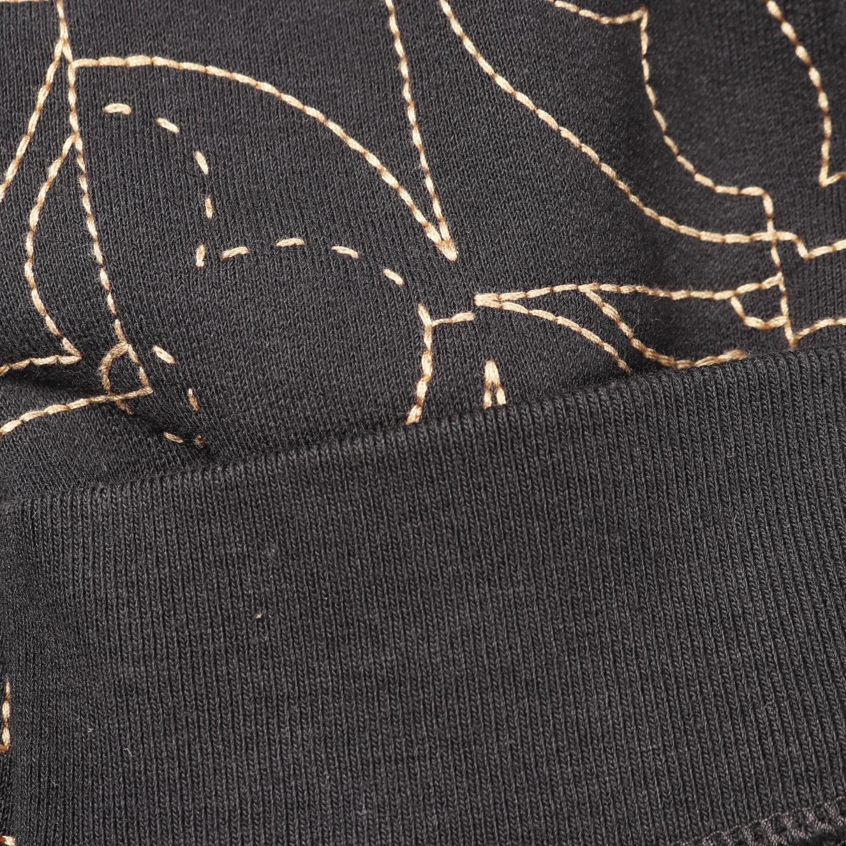 Louis Vuitton Louis Vuitton Louis Vuitton Music Line Embroidered Cotton Sweatshirt Textile Sweatshirts & Hoodies DUTY FREE for USA Size ONE SIZE - 9 Thumbnail