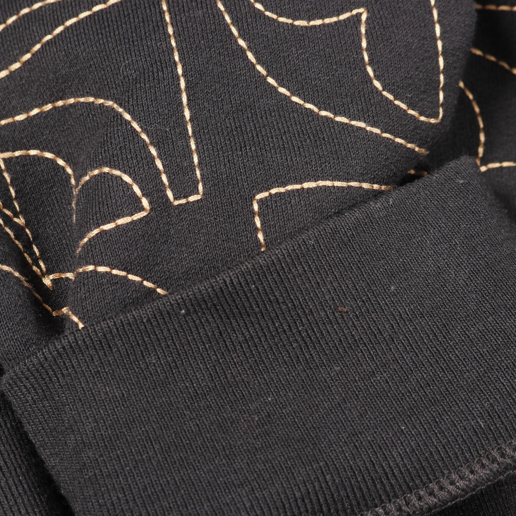 Louis Vuitton Louis Vuitton Louis Vuitton Music Line Embroidered Cotton Sweatshirt Textile Sweatshirts & Hoodies DUTY FREE for USA Size ONE SIZE - 8 Thumbnail