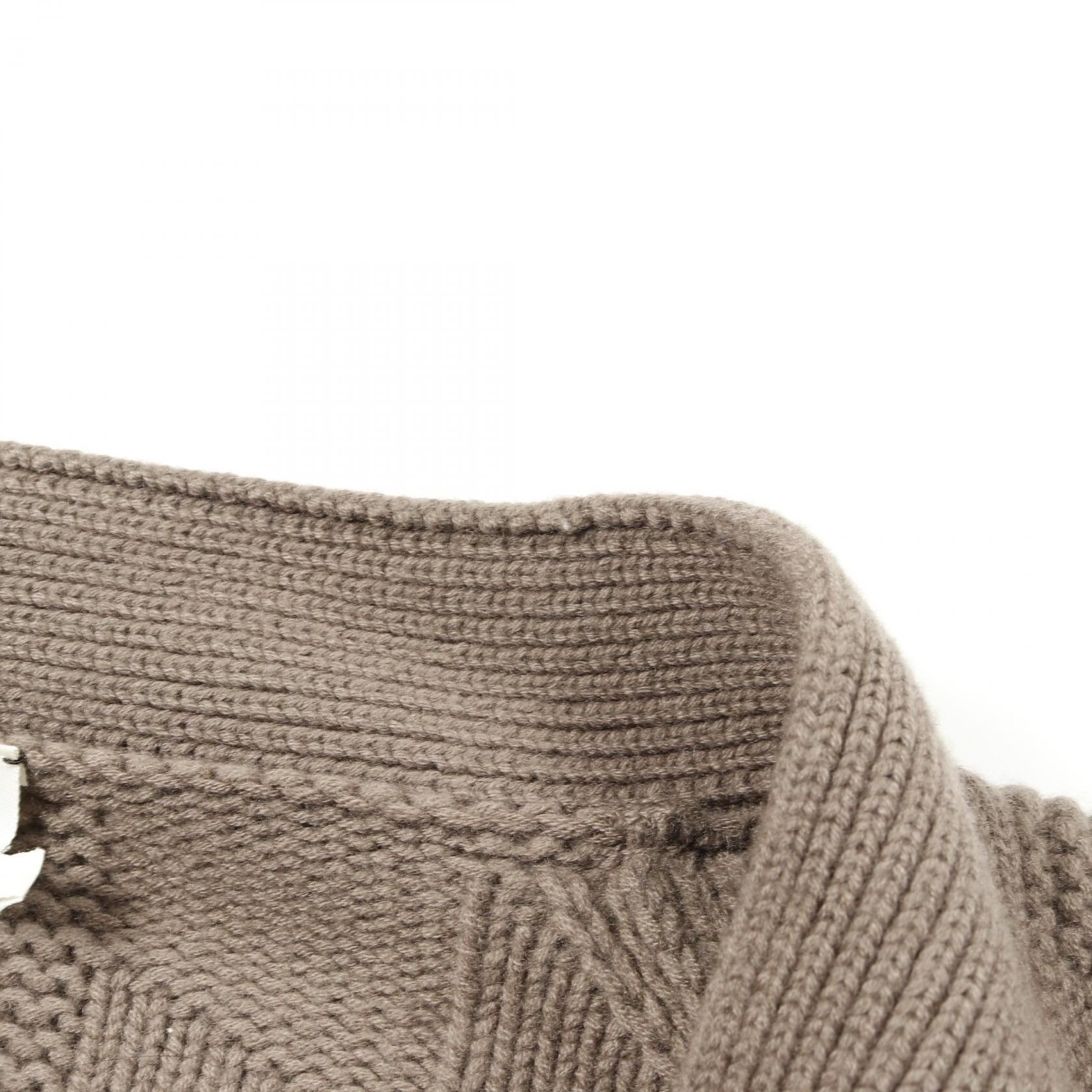 Hermes Hermes Hermes H Motif Wool Cardigan Textile Tops DUTY FREE for USA Size ONE SIZE - 6 Thumbnail