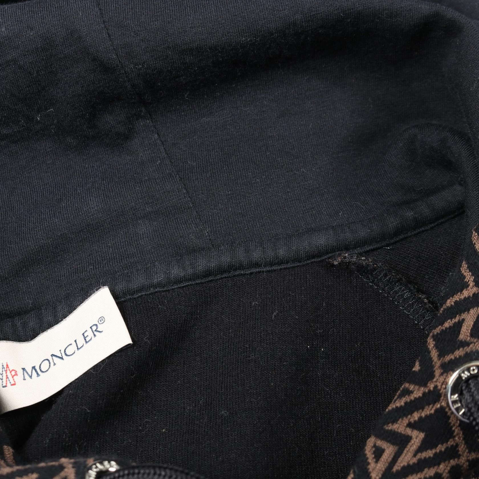 Moncler Moncler Moncler Logo Cotton Polyester Hoodie Textile Sweatshirts & Hoodies DUTY FREE for USA Size ONE SIZE - 7 Thumbnail