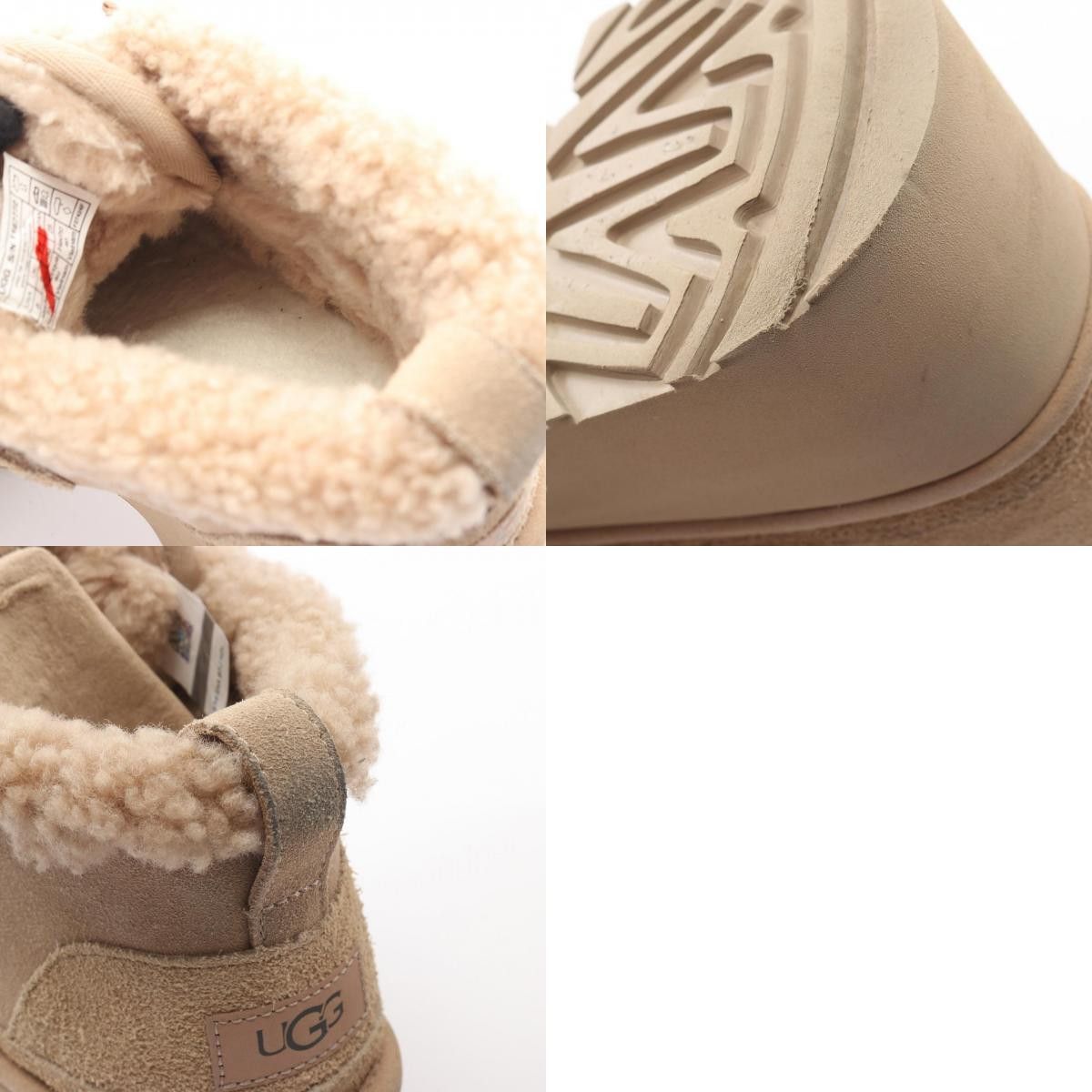 Ugg UGG UGG Classic New Heights Lace Up Suede Sheepskin Boots Leather Shoes DUTY FREE for USA Size ONE SIZE - 10 Thumbnail