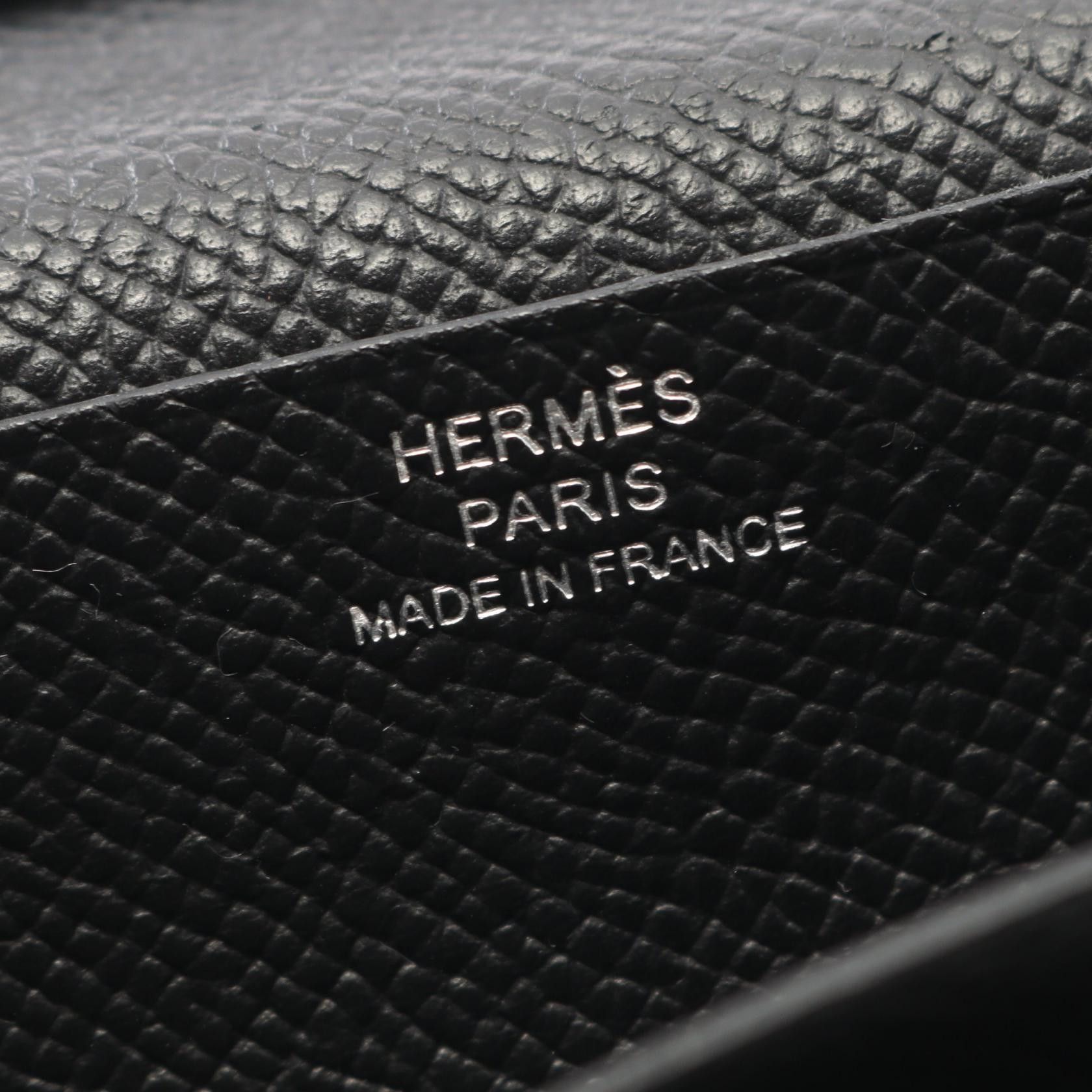 Hermes Hermes Hermes Bearn Souffle Leather Long Wallet Leather Long Wallet Stamp U (2022) DUTY FREE for USA Size ONE SIZE - 5 Thumbnail