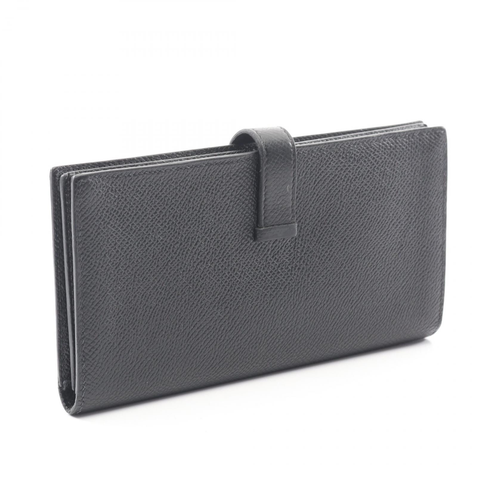 Hermes Hermes Hermes Bearn Souffle Leather Long Wallet Leather Long Wallet Stamp U (2022) DUTY FREE for USA Size ONE SIZE - 2 Thumbnail