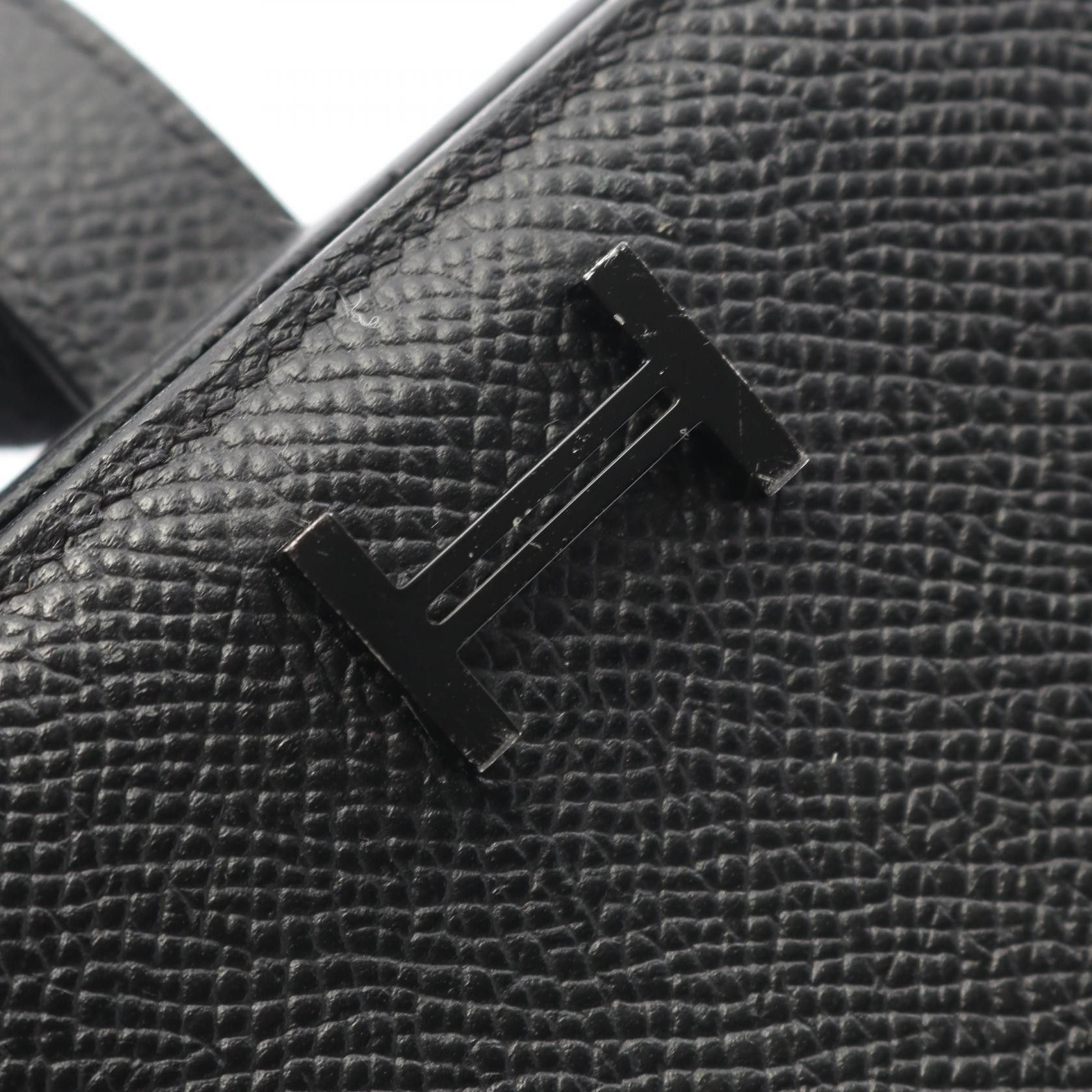 Hermes Hermes Hermes Bearn Souffle Leather Long Wallet Leather Long Wallet Stamp U (2022) DUTY FREE for USA Size ONE SIZE - 10 Thumbnail