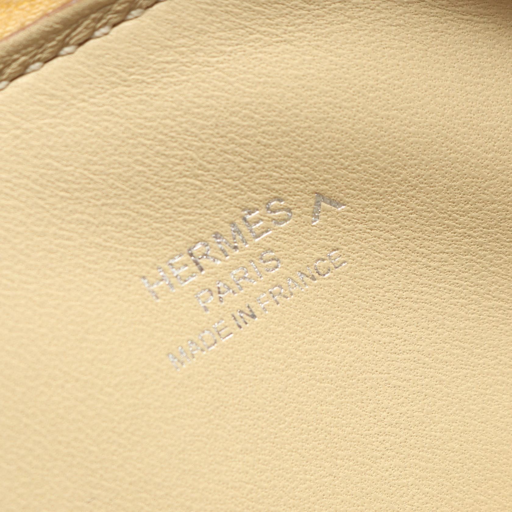 Hermes Hermes Hermes Bolide1923 Mini Porosus Matte Handbag Leather Handbag Stamp U (2022) DUTY FREE for USA Size ONE SIZE - 4 Thumbnail